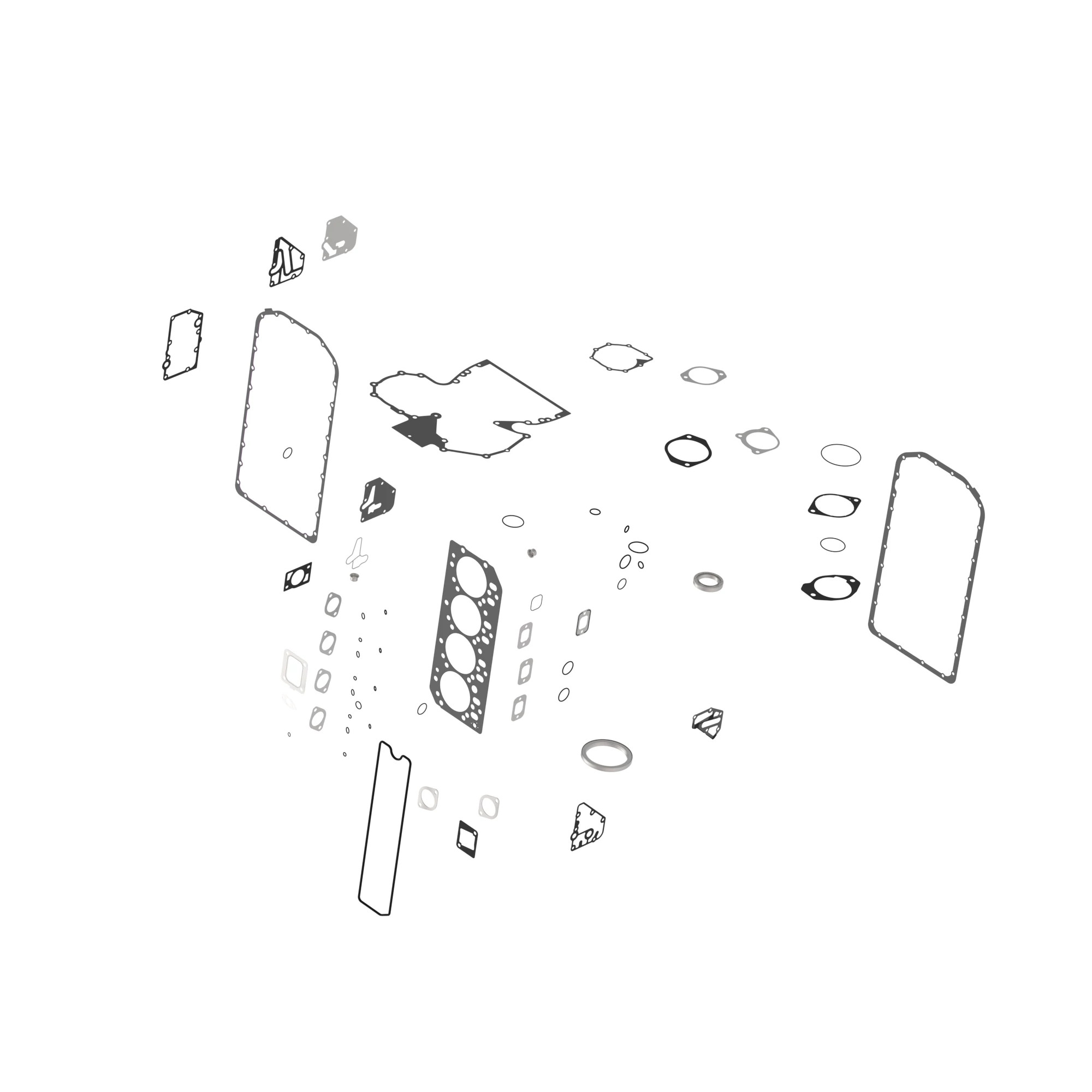 GASKET KIT, OVERHAUL 4 CYL, PT-M, T