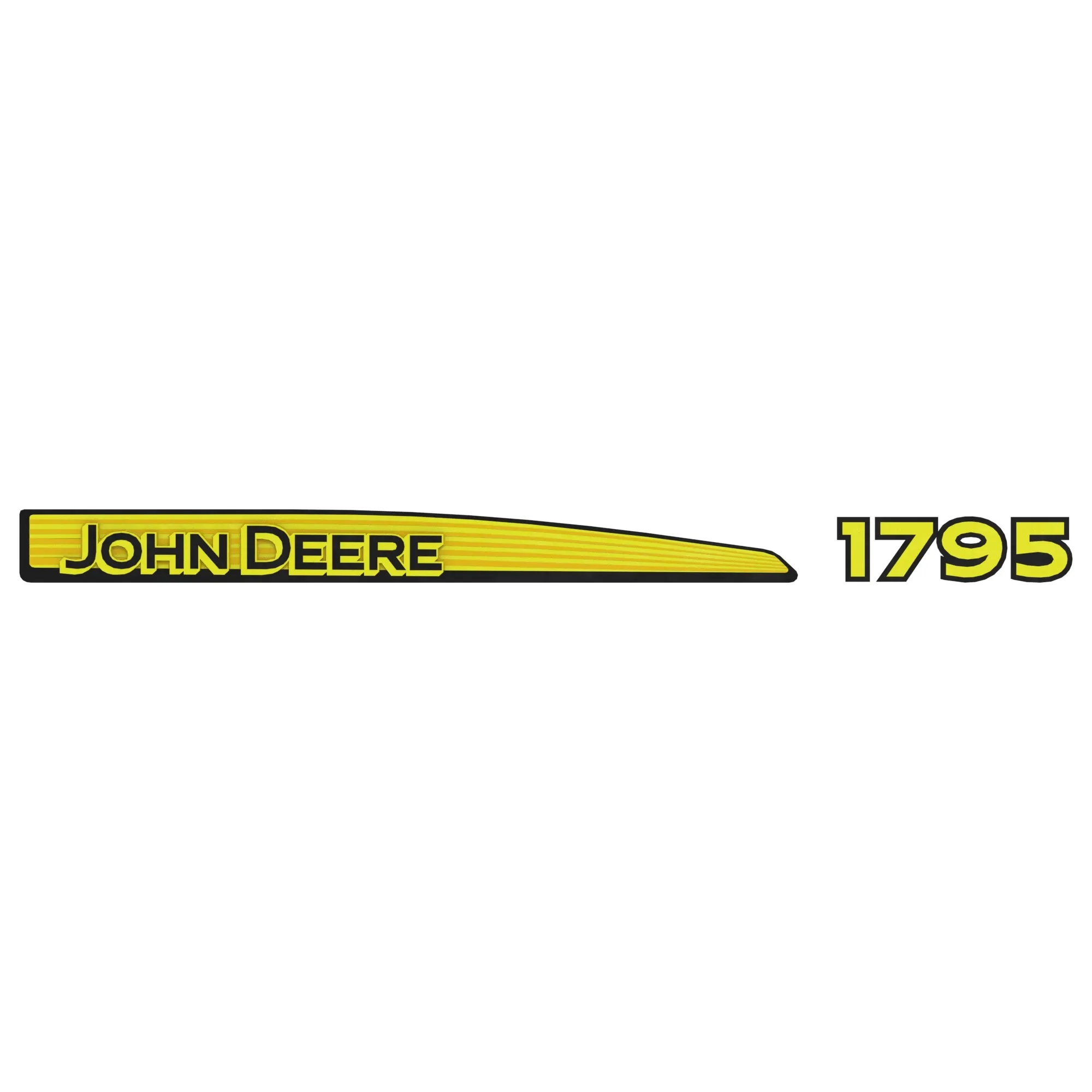 John Deere 1795 Model Number Sign - A99929