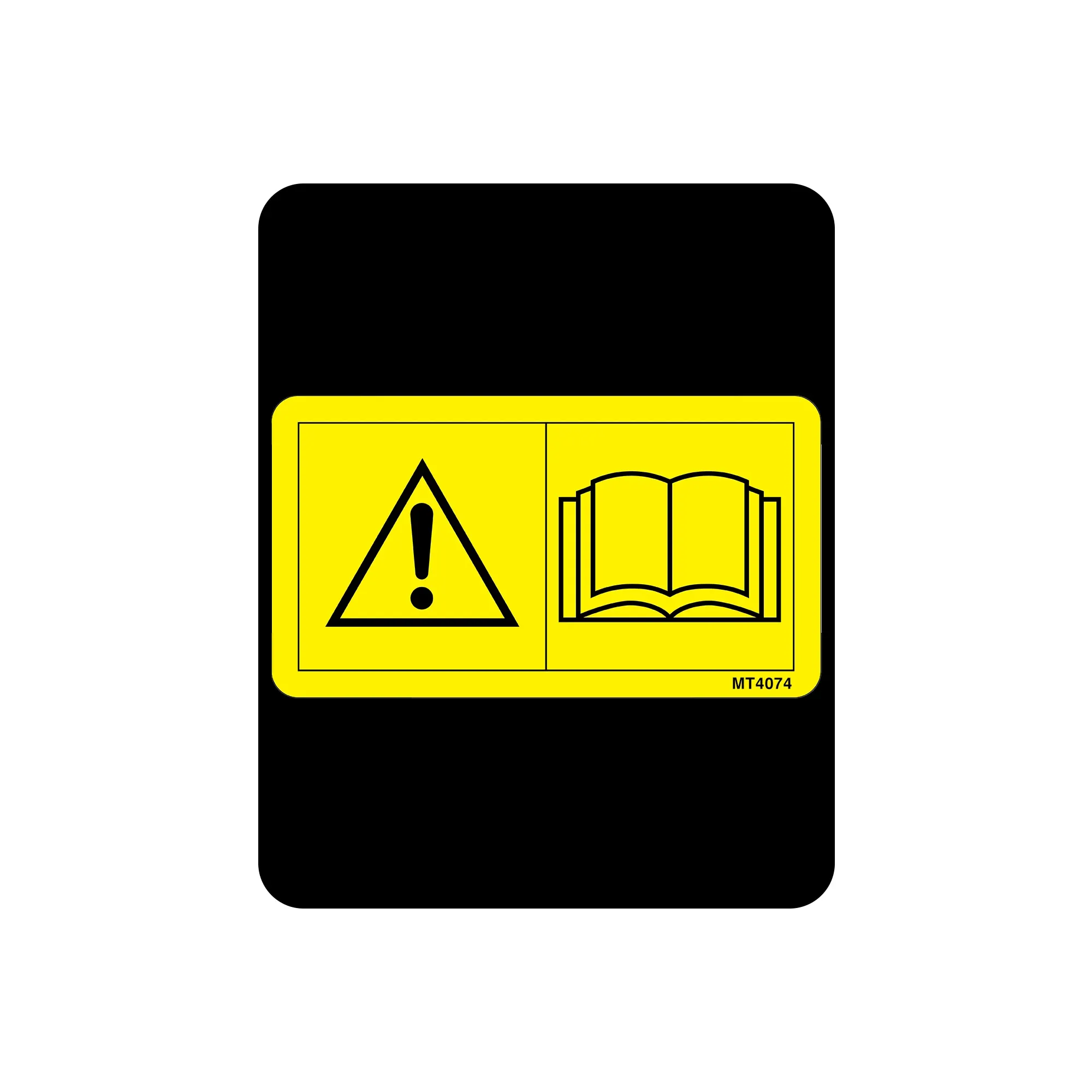 John Deere Caution Decal - MT4074