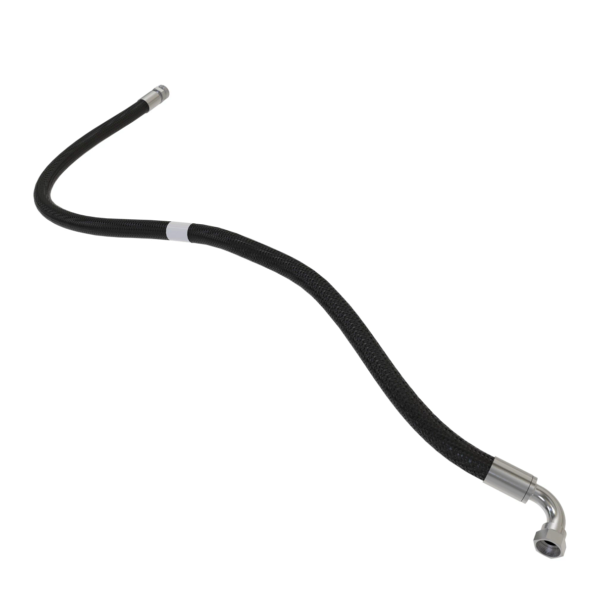 John Deere AutoTrac™ Gudgeon Steering Supply A Hydraulic Hose - RE586382