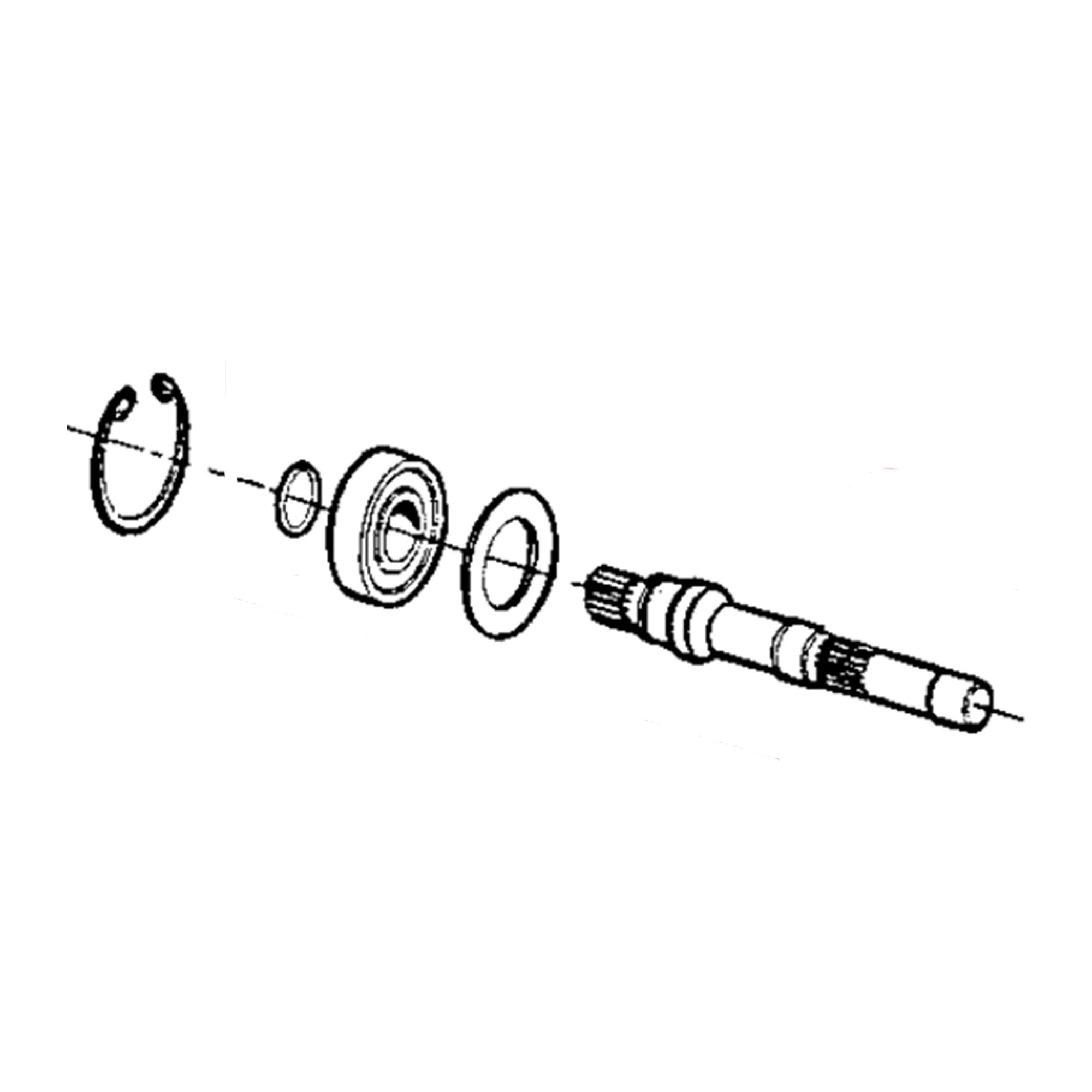 KIT, SHAFT AND BEARING