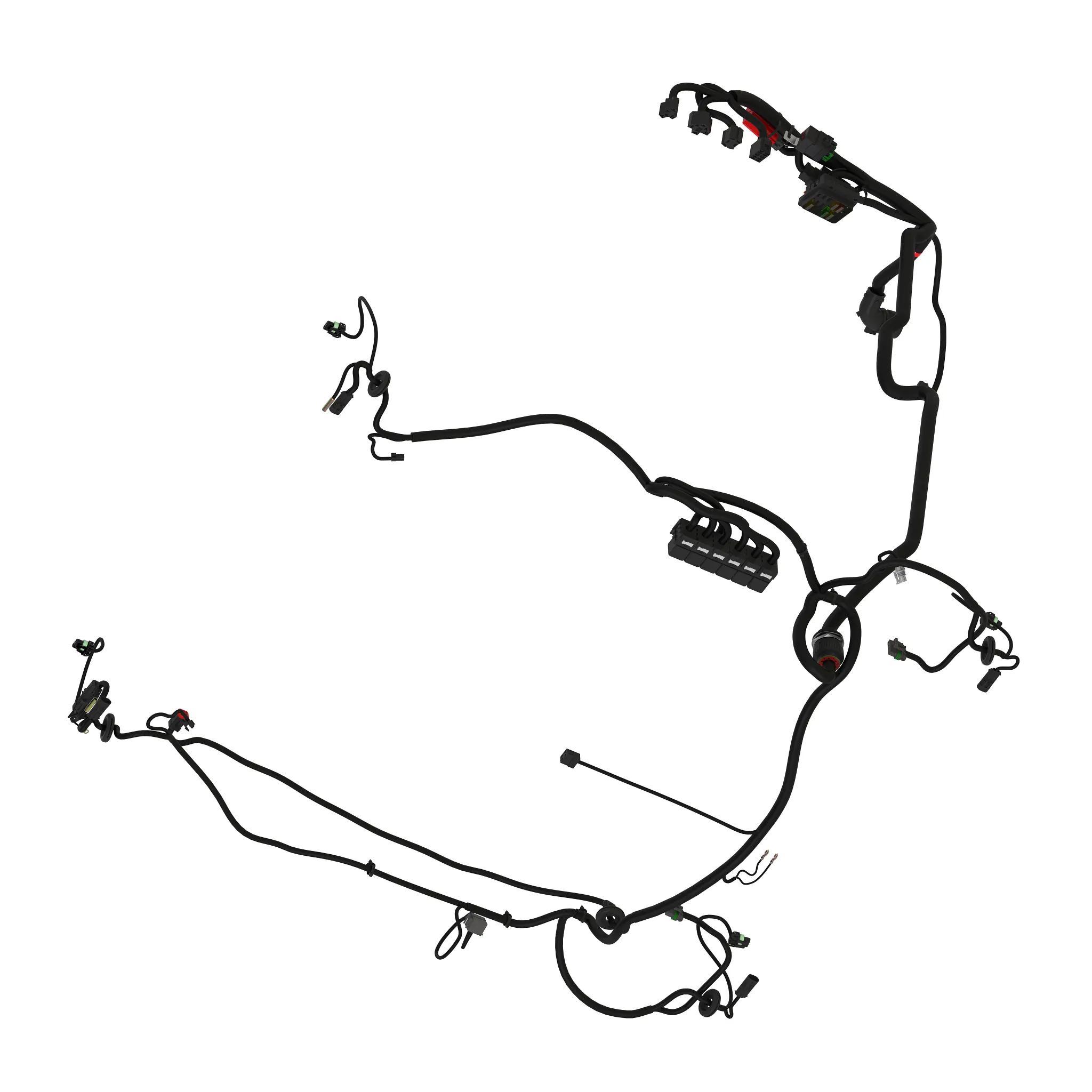 Front Mount Mower, CAB Harness Assembly