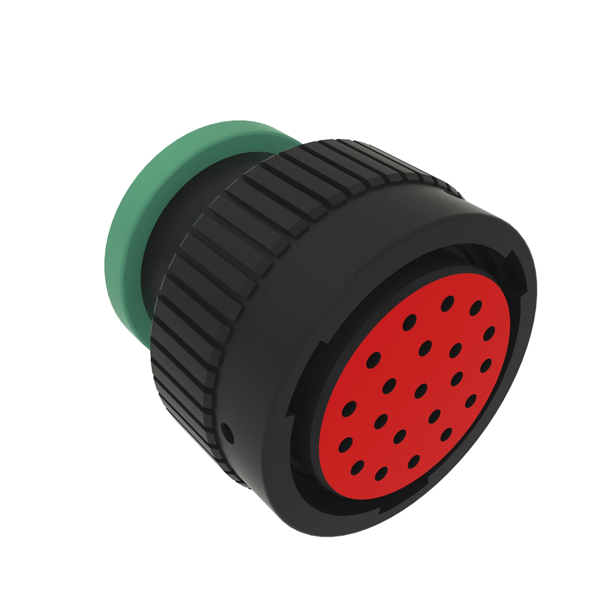 21WAY FEMALE W/ADPT RING