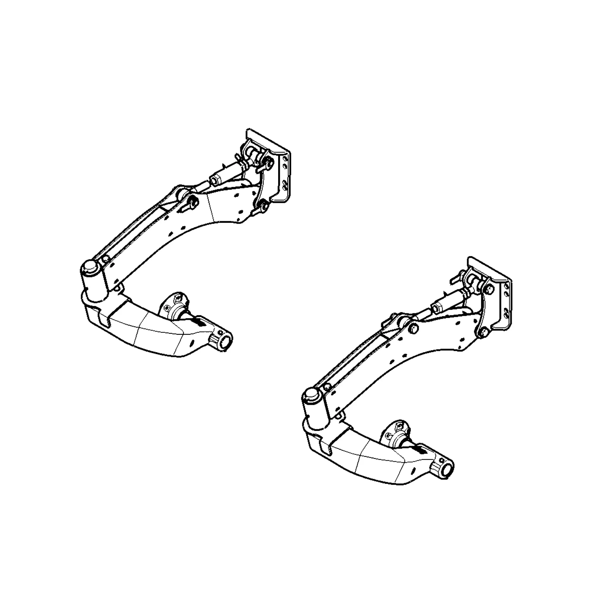 John Deere Mount Gauge Wheel Arm - BN402835