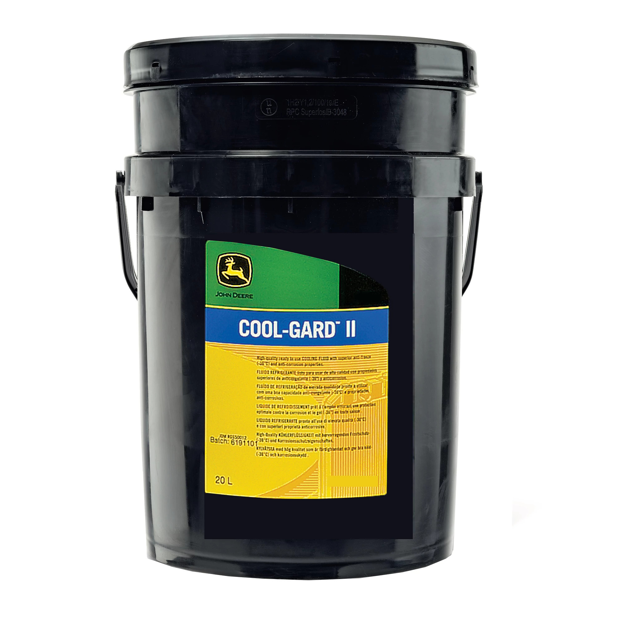 John Deere Coolant, Cool-Gard™ II, 20 Liter (5.3 Gallon) - VC76215-020