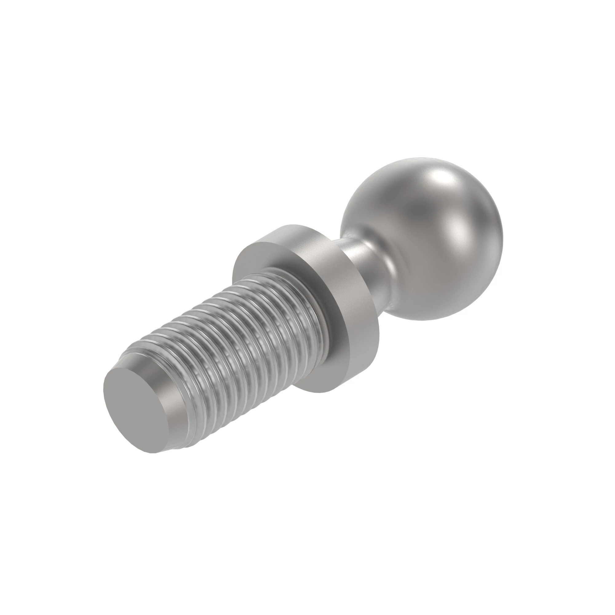 BALL, STUD, METRIC, THREADED