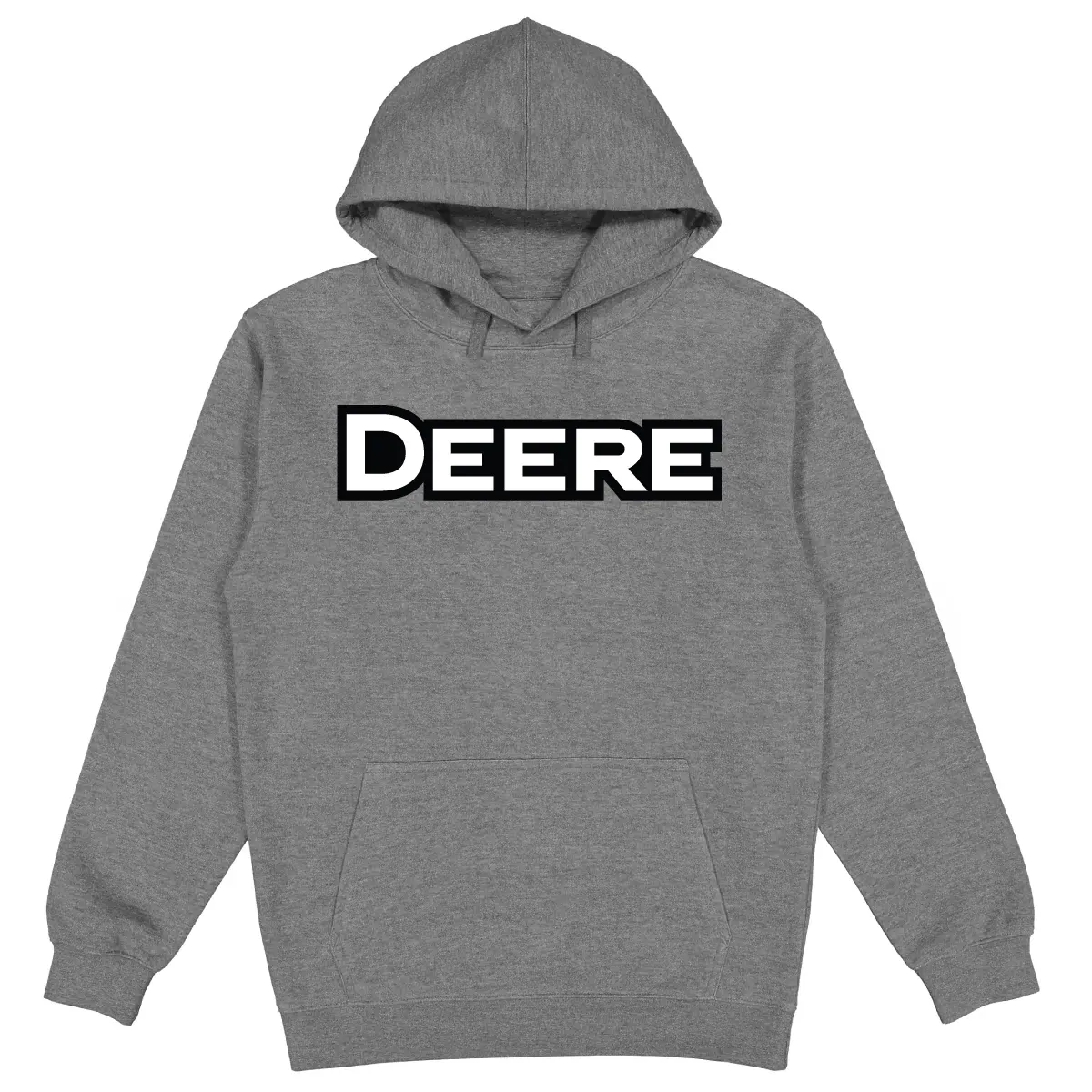 Deere Hoodie - Charcoal Gray