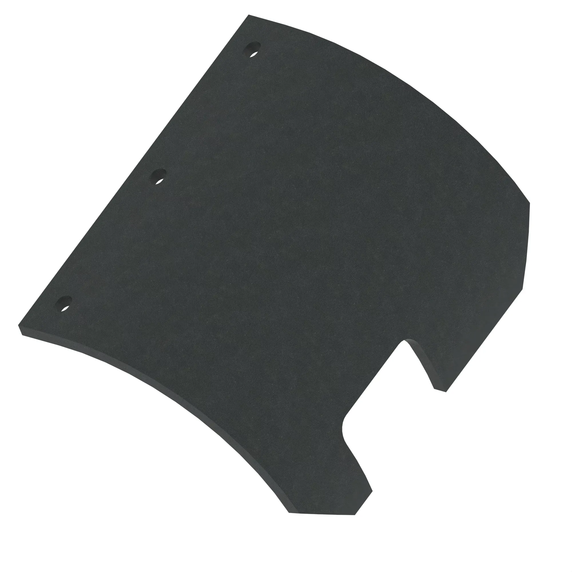 John Deere Rubber Tilt Snow Shield - F722700
