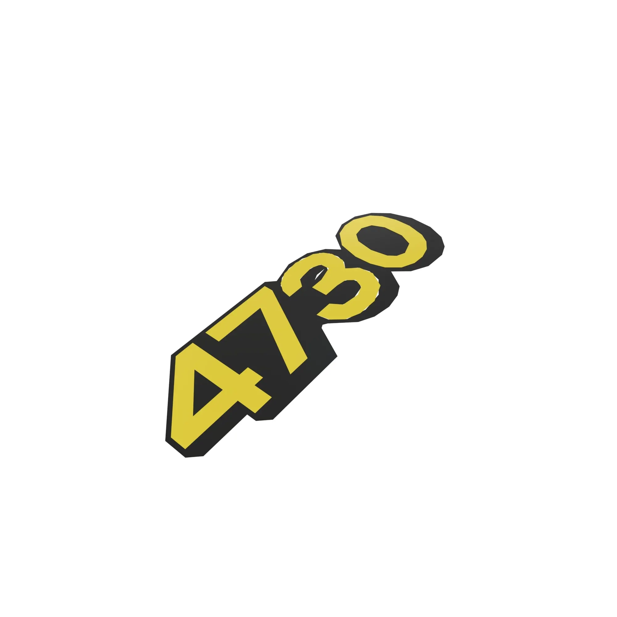John Deere 4730 Model Label, Left Side - N311885