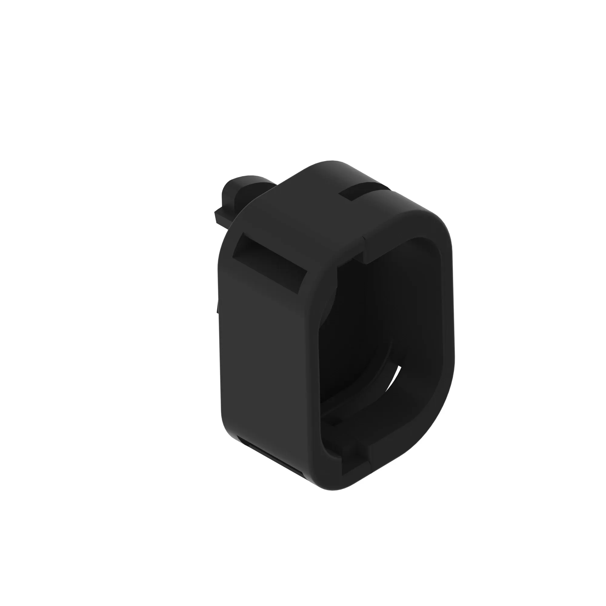 ACCY TYCO DT BCKSHELL BLK PLSTC