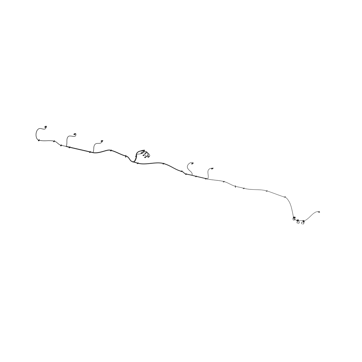 John Deere Ethernet Assembly Wiring Harness - AKK44405