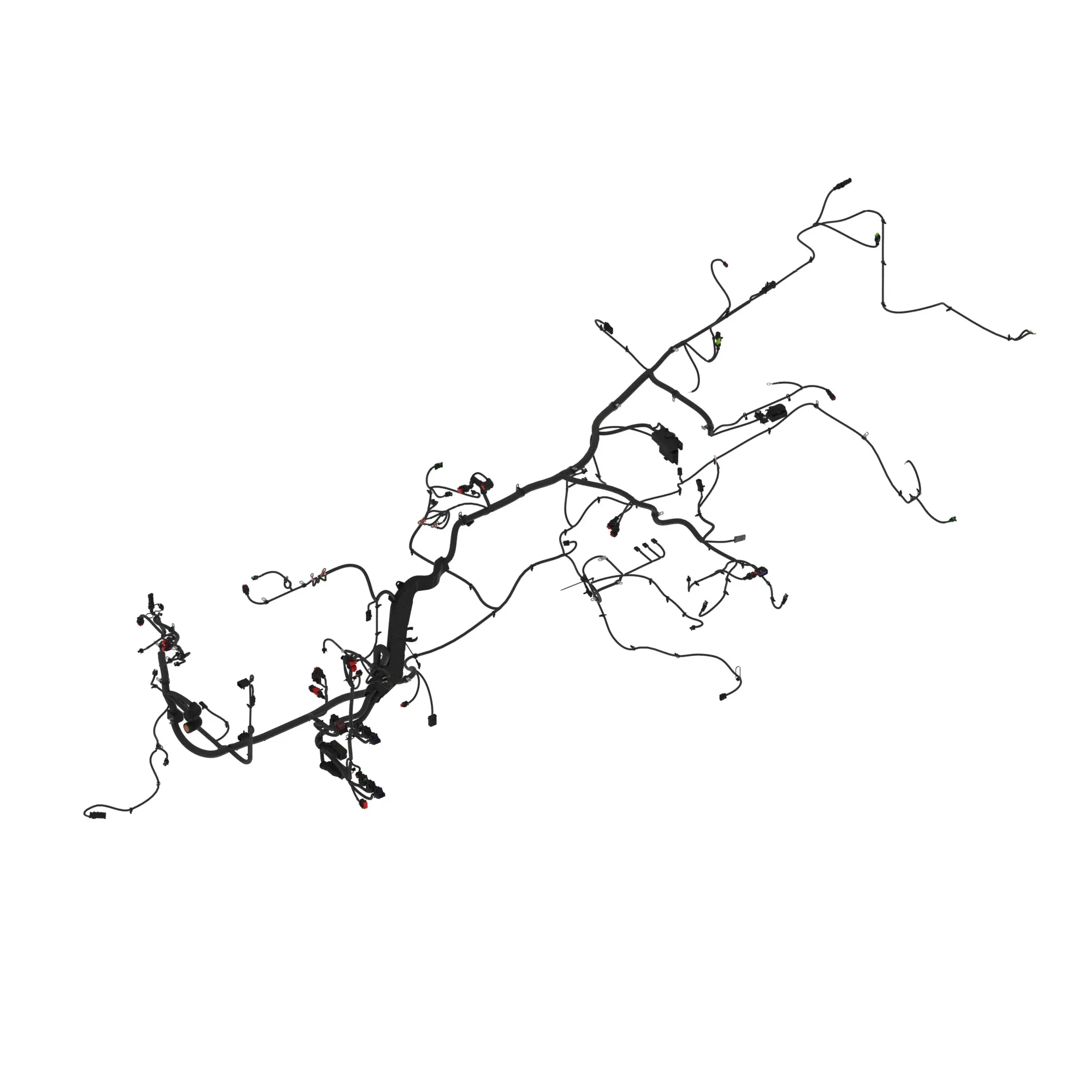 John Deere Final Tier 4 Chassis Wiring Harness - RE595032