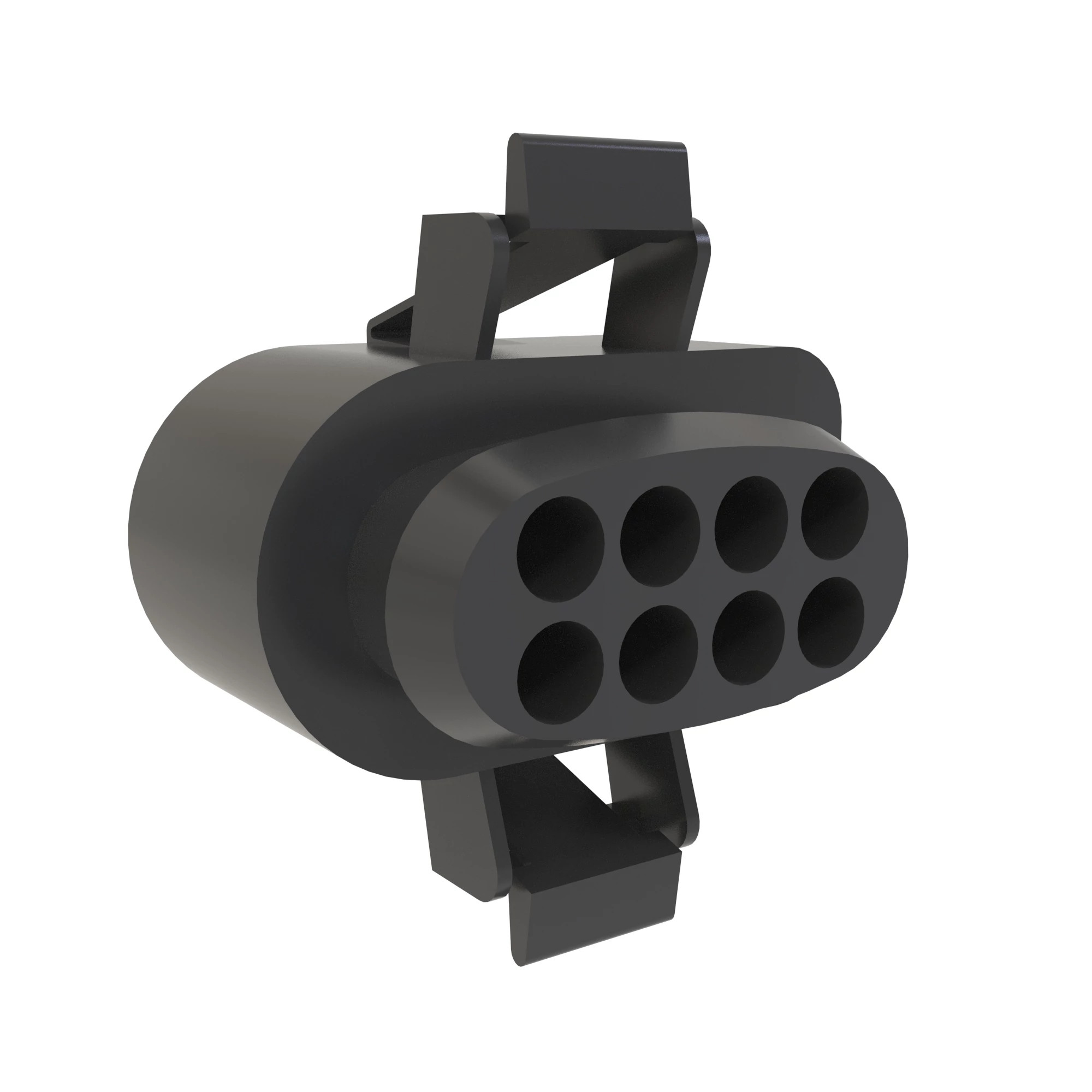 FCI DCS-2 8WAY SLD BLK PLSTC