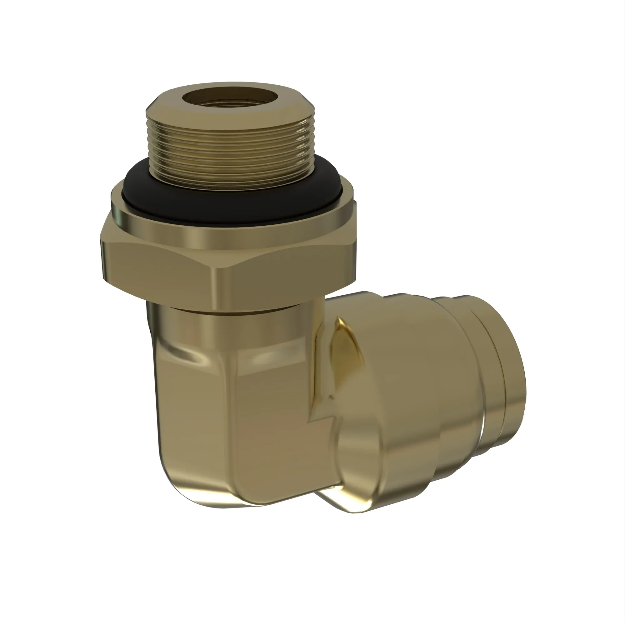 ADAPTER FITTING, 90 DEGREE ELBOW, 1