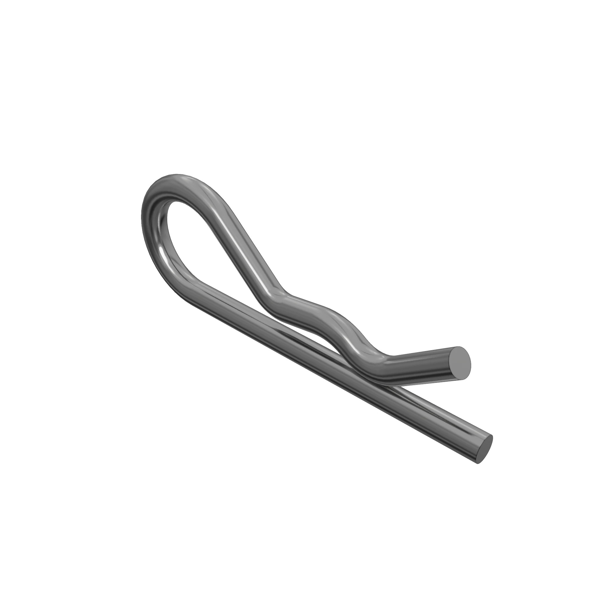 SPRING LOCKING PIN, CLIP-HITCH PIN