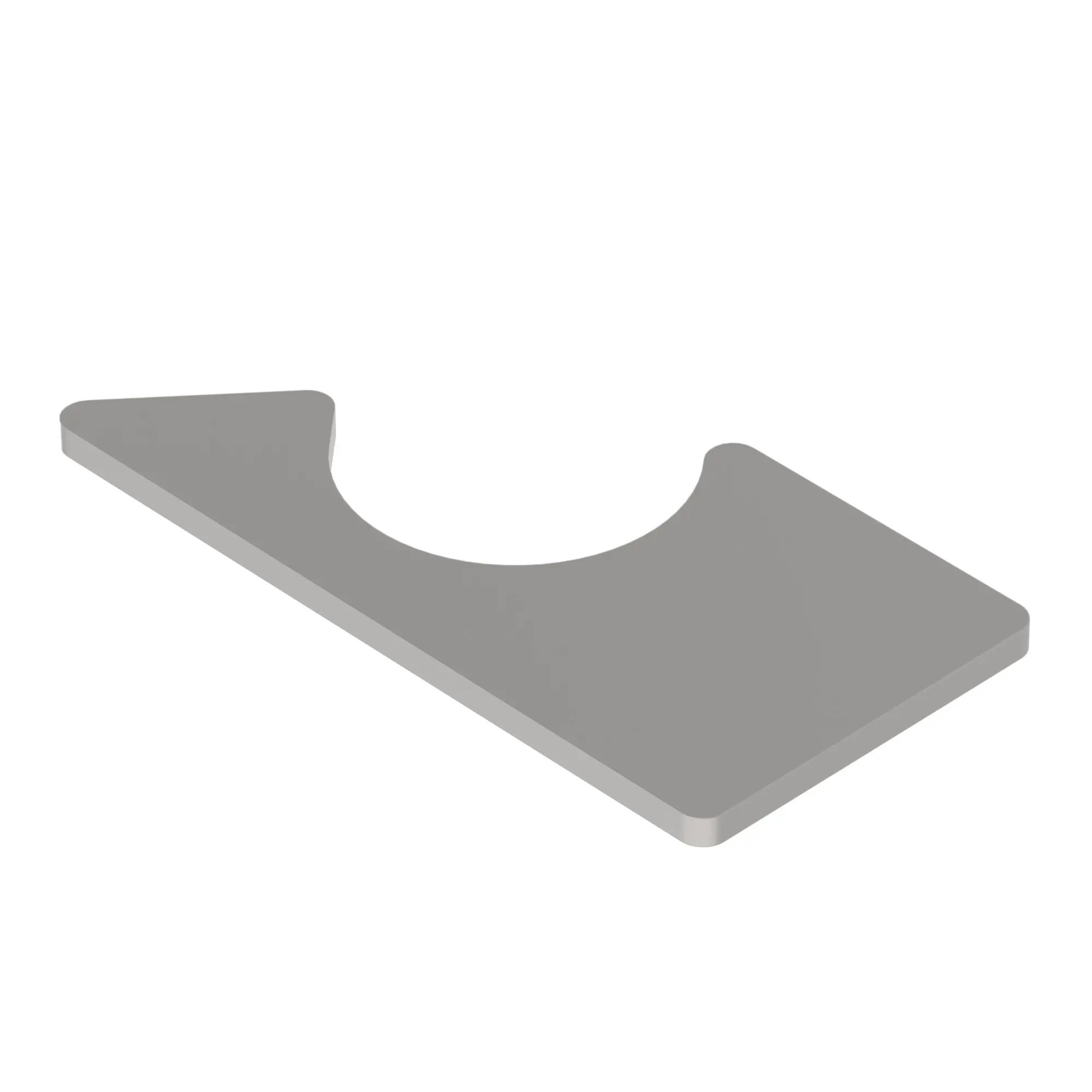 John Deere Discharge Spout Reinforcement - Z106028