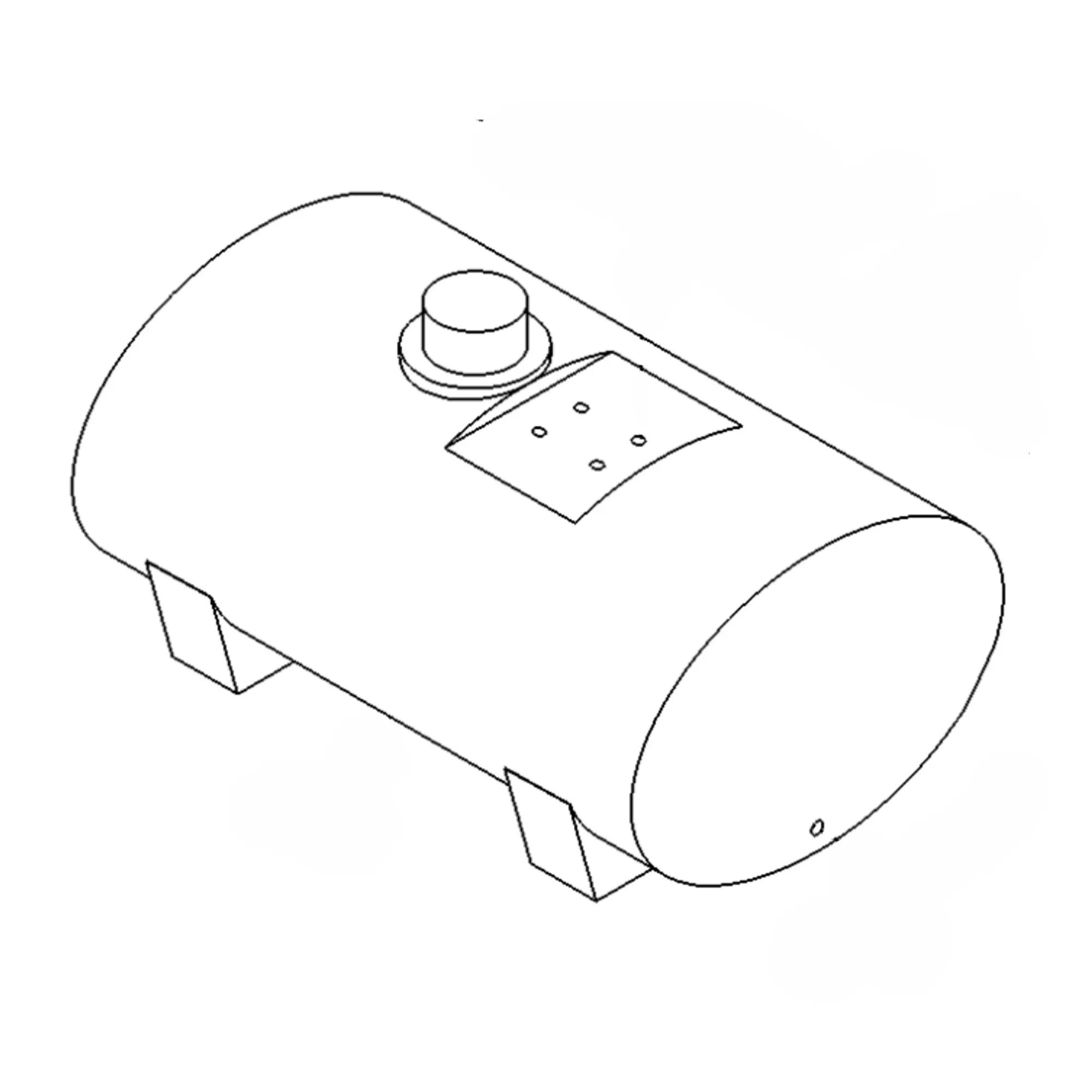 John Deere Water Tank, 94.6 Liter (25 Gallon) - AT495769