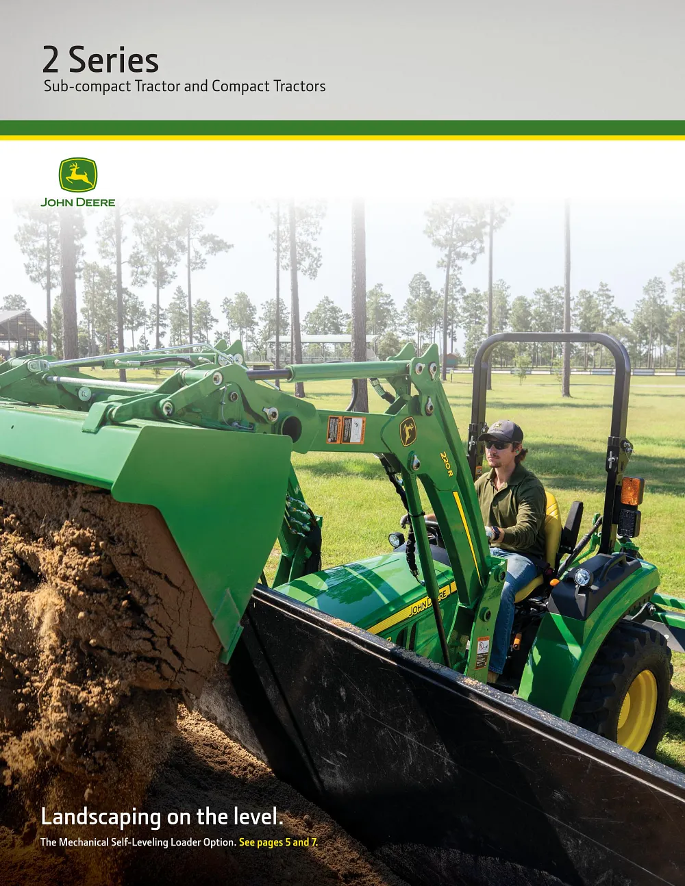 2 Series Compact Tractors Brochure cover