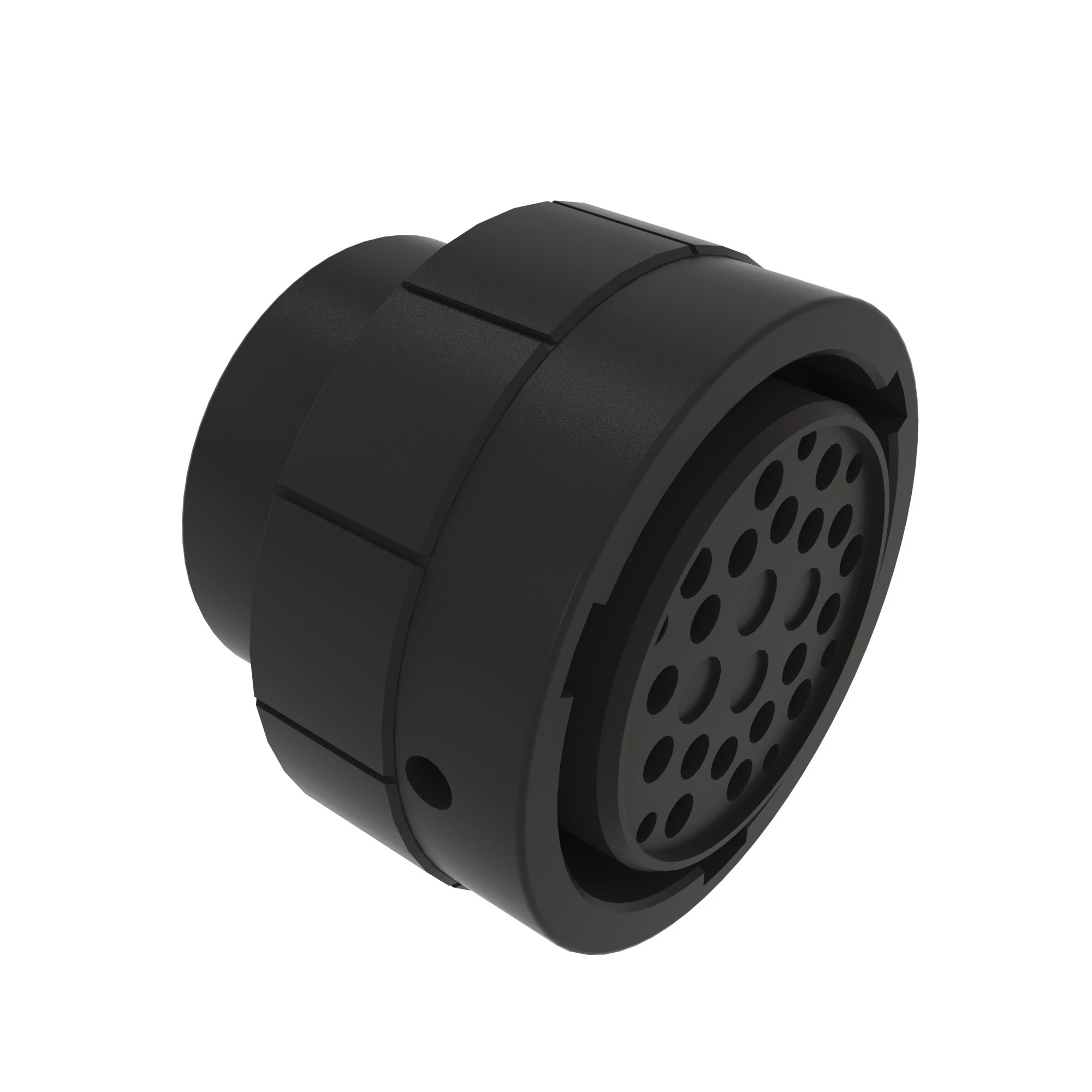 CONN DEUTSCH HDP20 29W MS BLK PLSTC