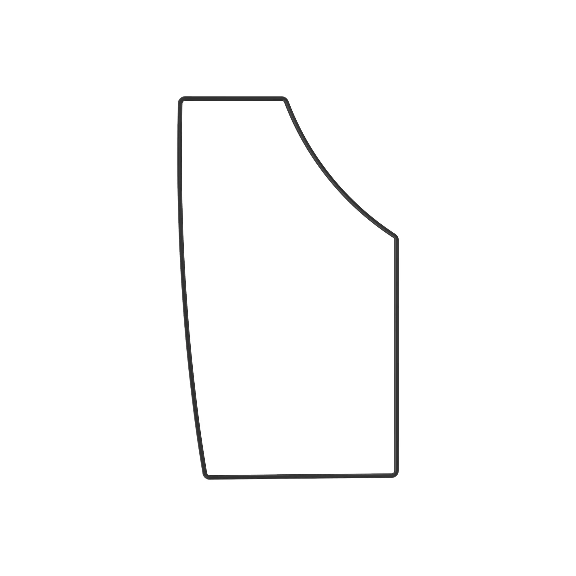 WEATHERSTRIP, B-POST DOOR, 6R