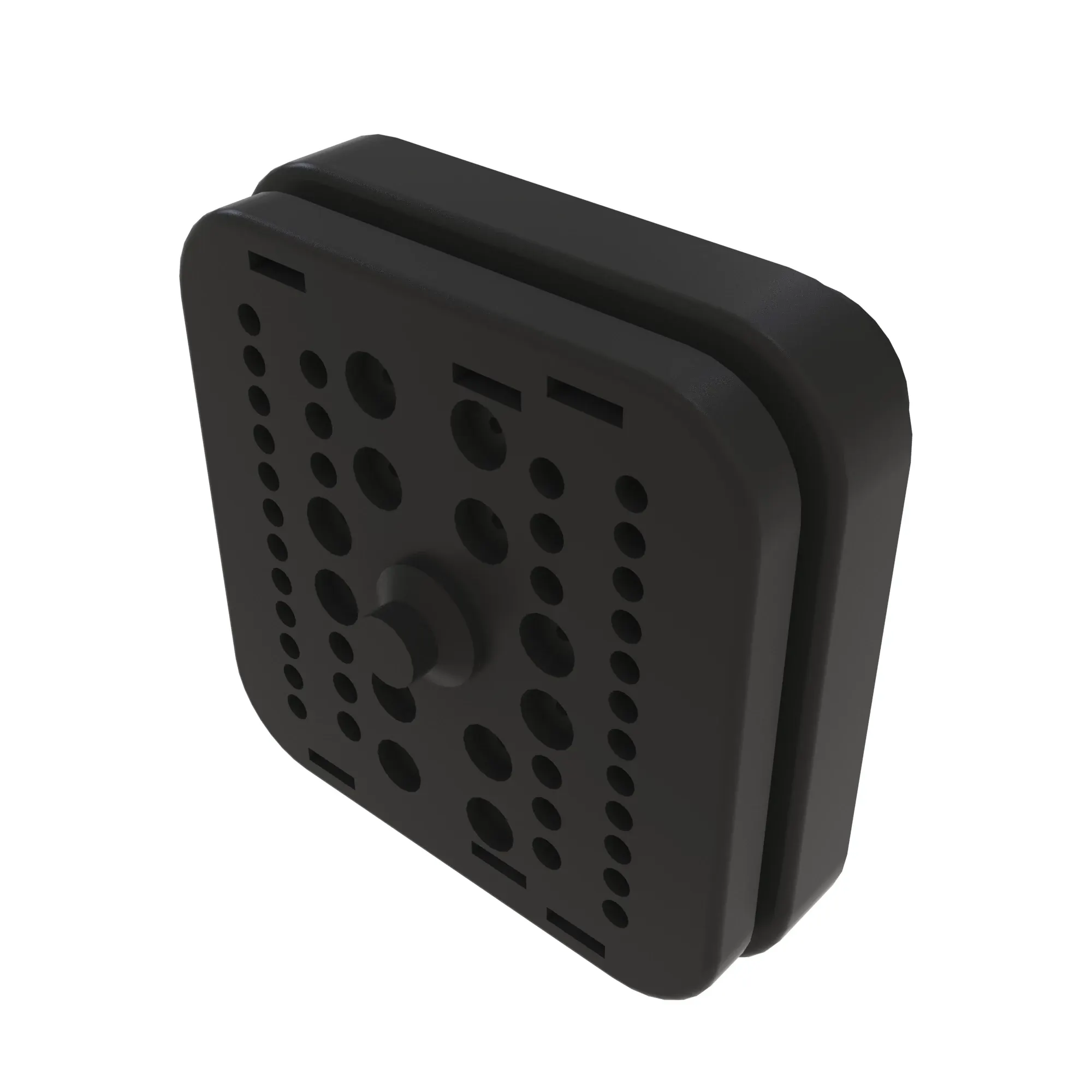 CONN DEUTSCH DRB 48W FS BLK PLSTC