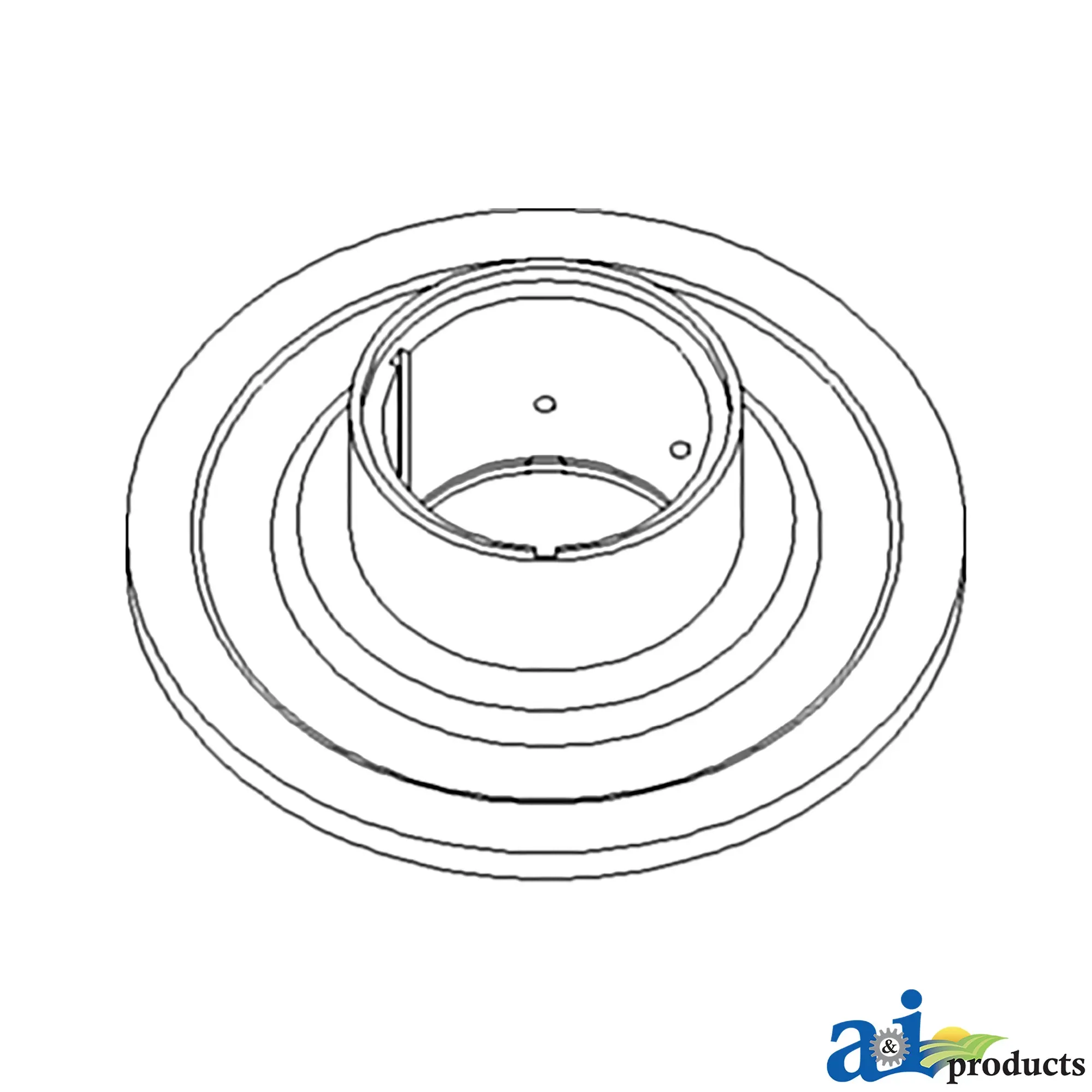 A&I Products Outer Half Sheave - A-AH204587