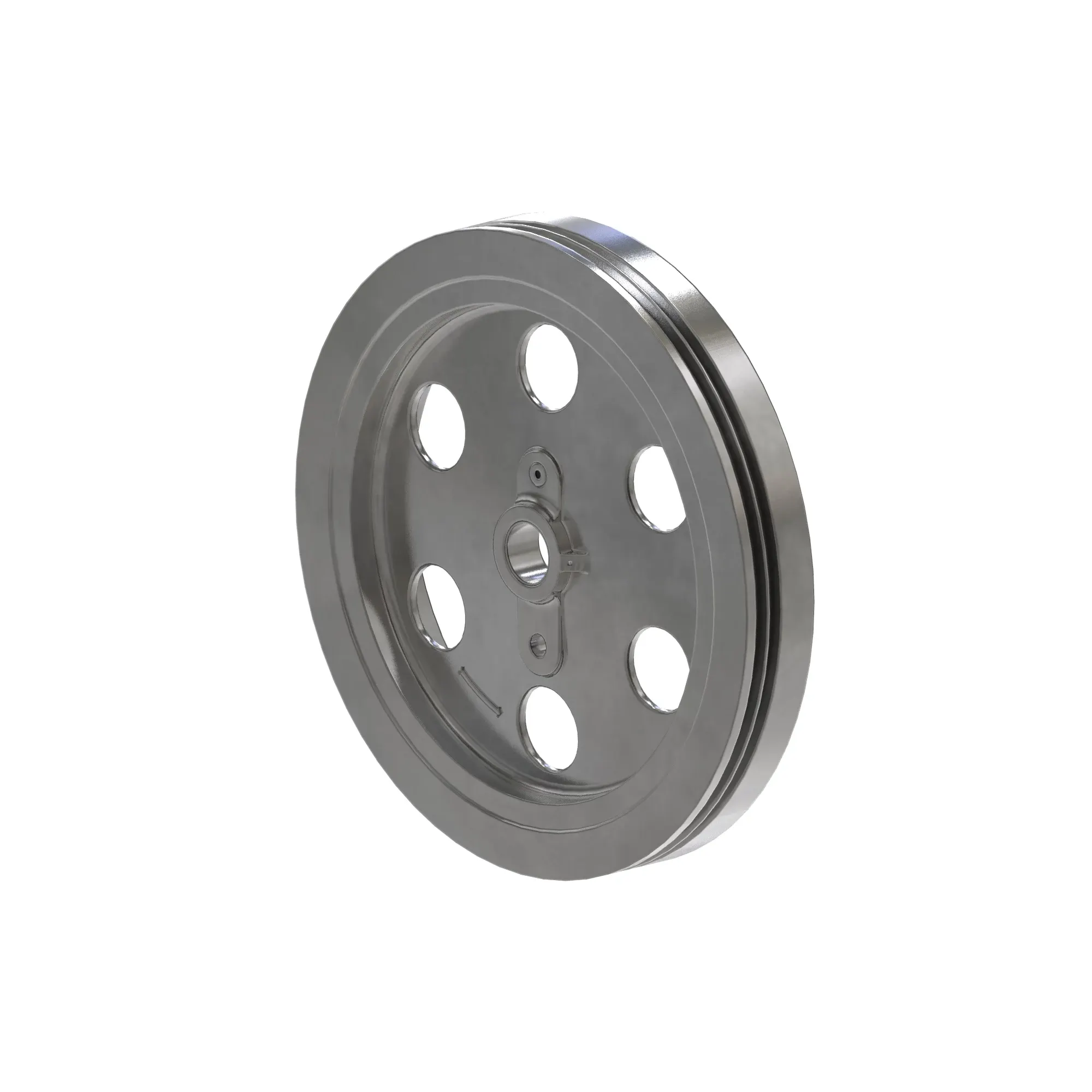 348 Painted Flywheel Asse