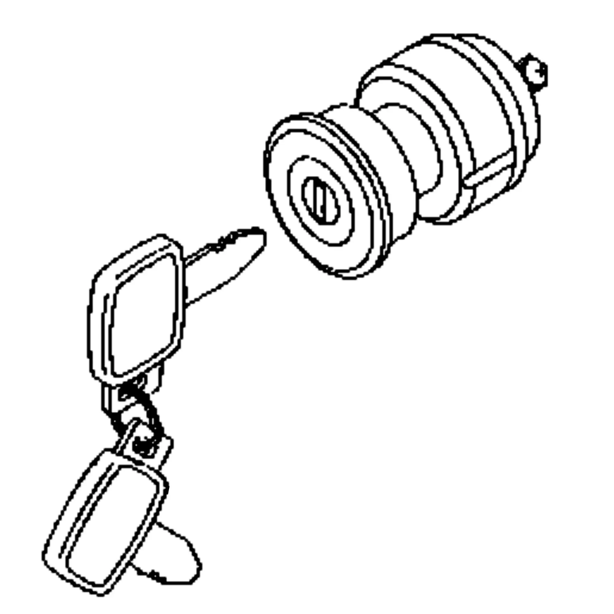 John Deere Key Switch Assembly - RG60471