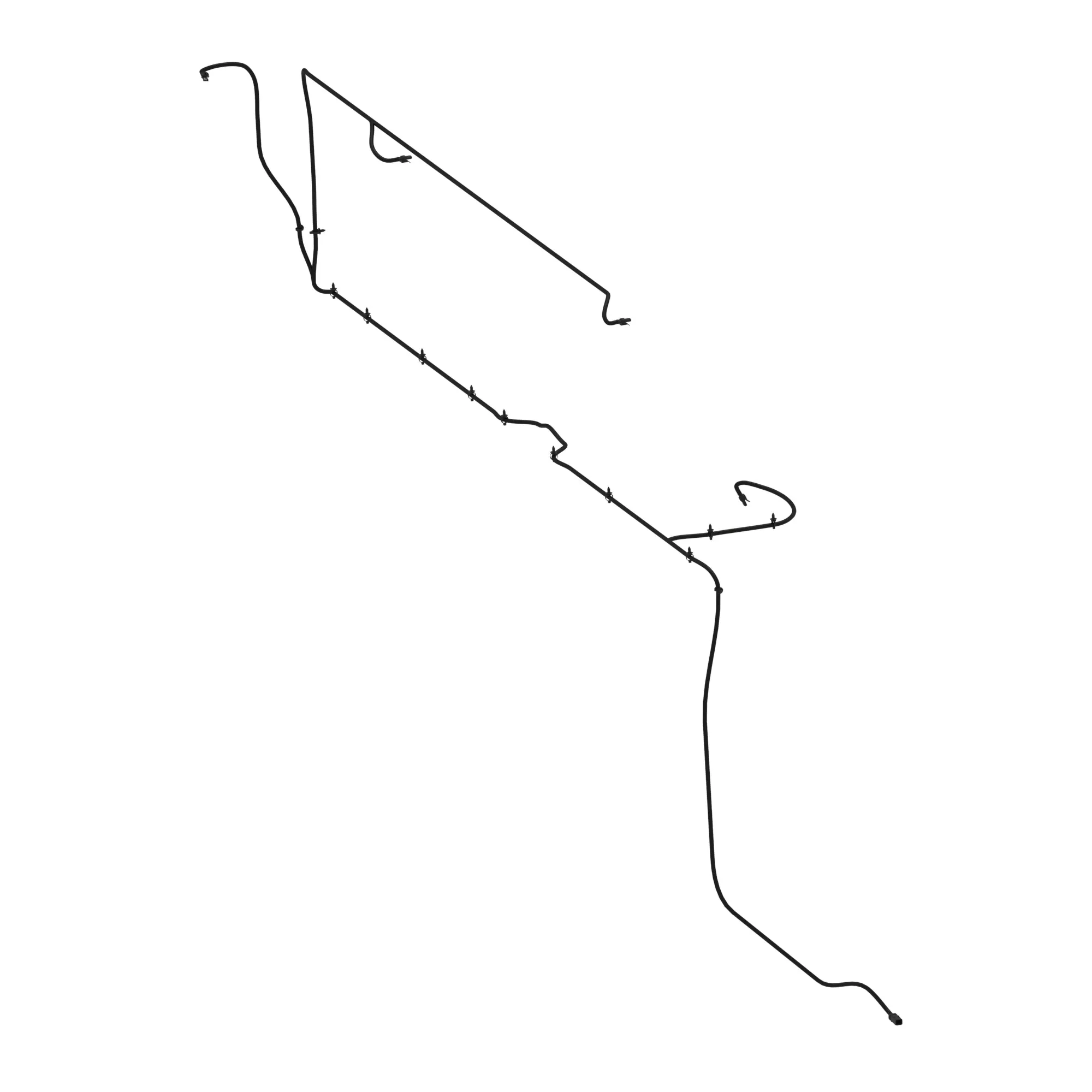 John Deere Handrail Wiring Harness - AA114610
