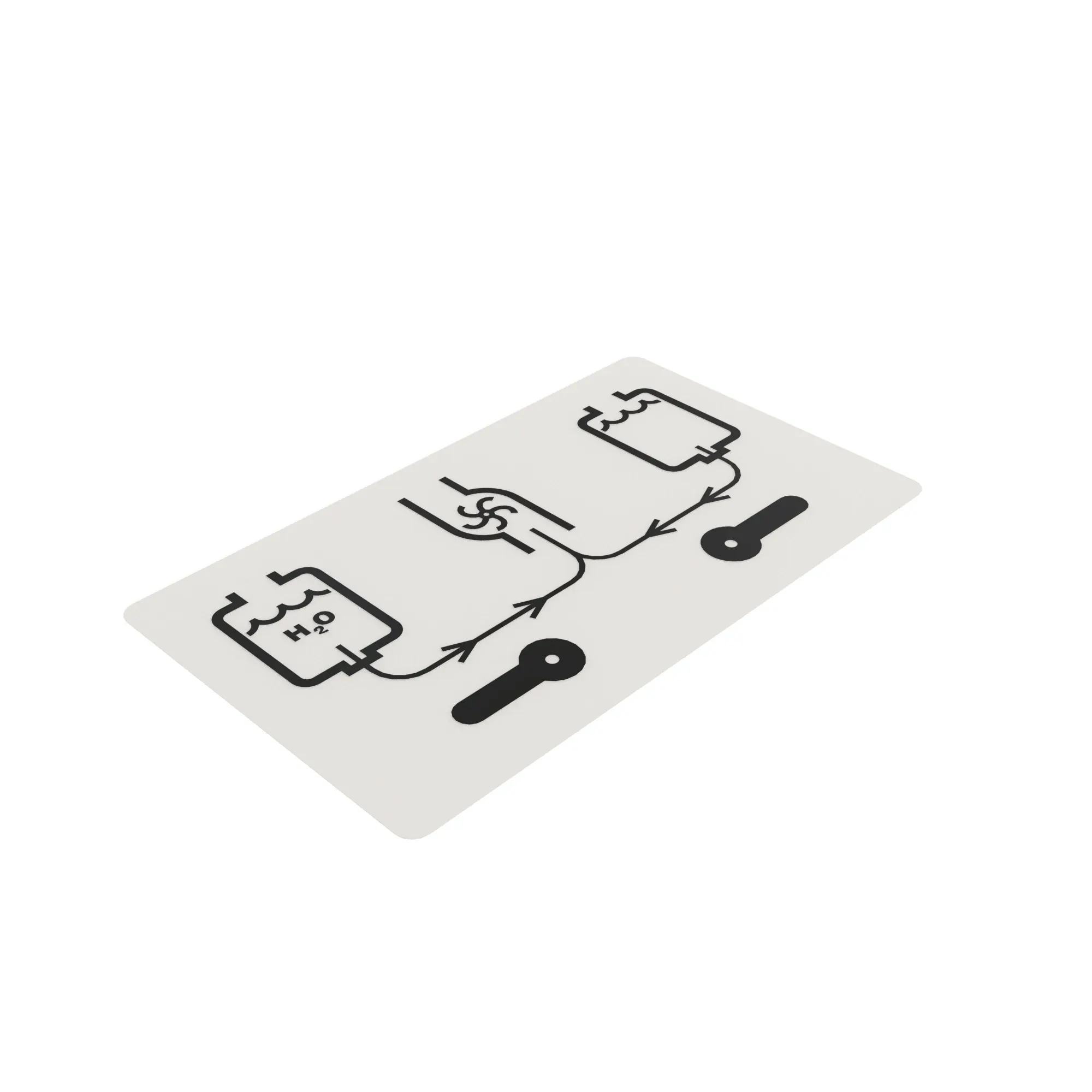 John Deere Suction Control Valve Label - N313961