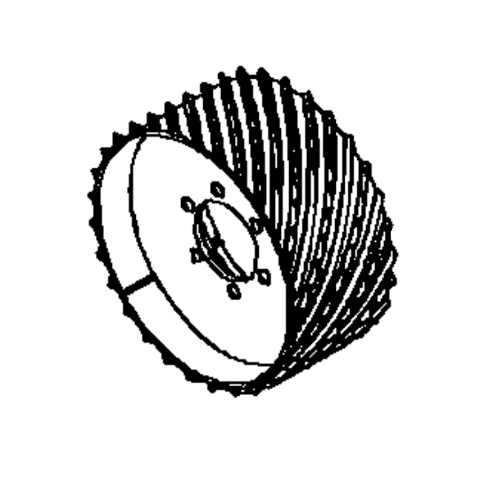 John Deere Debarking Feed Roller - F673583