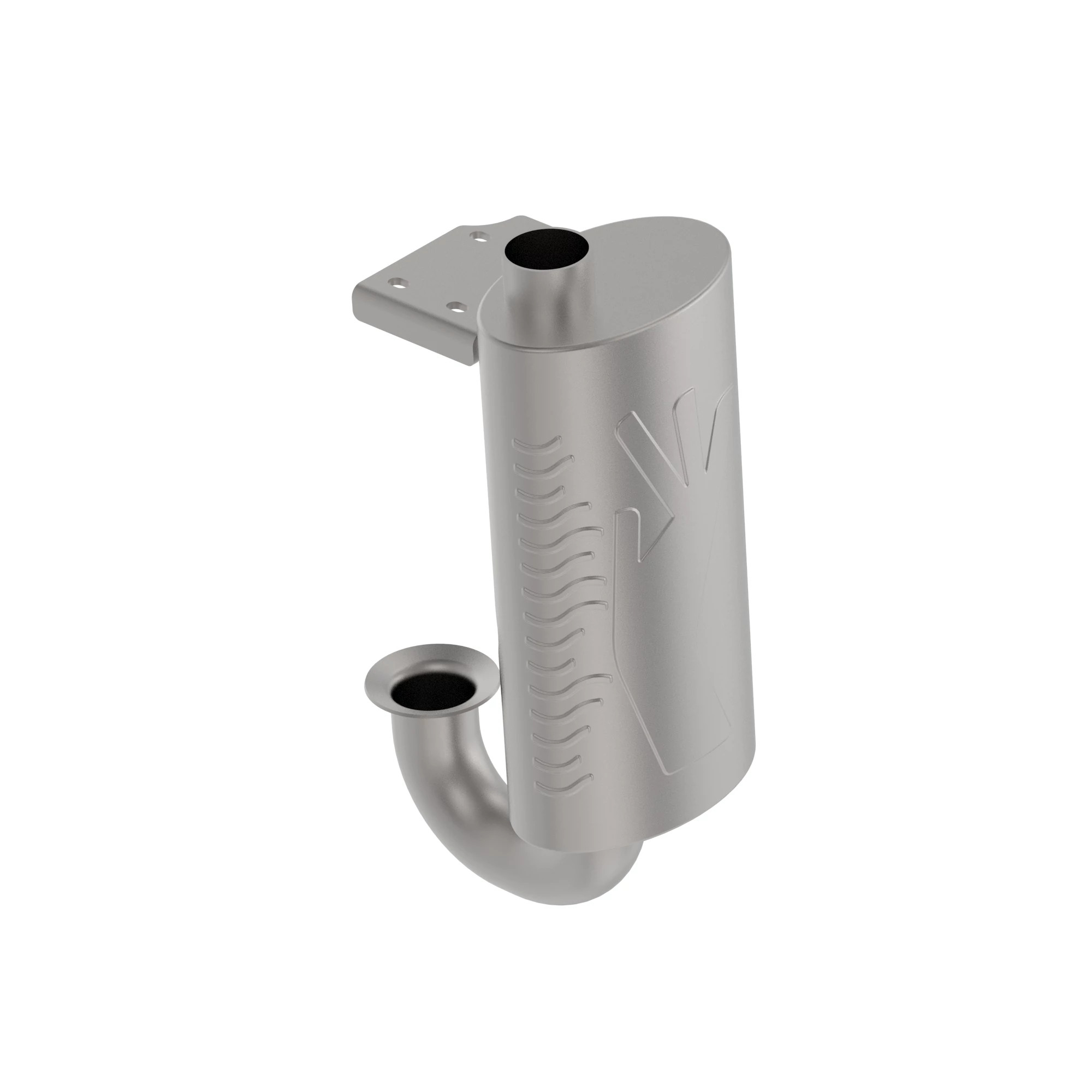 MUFFLER, TURBO ENGINE W/CAC (4X20)