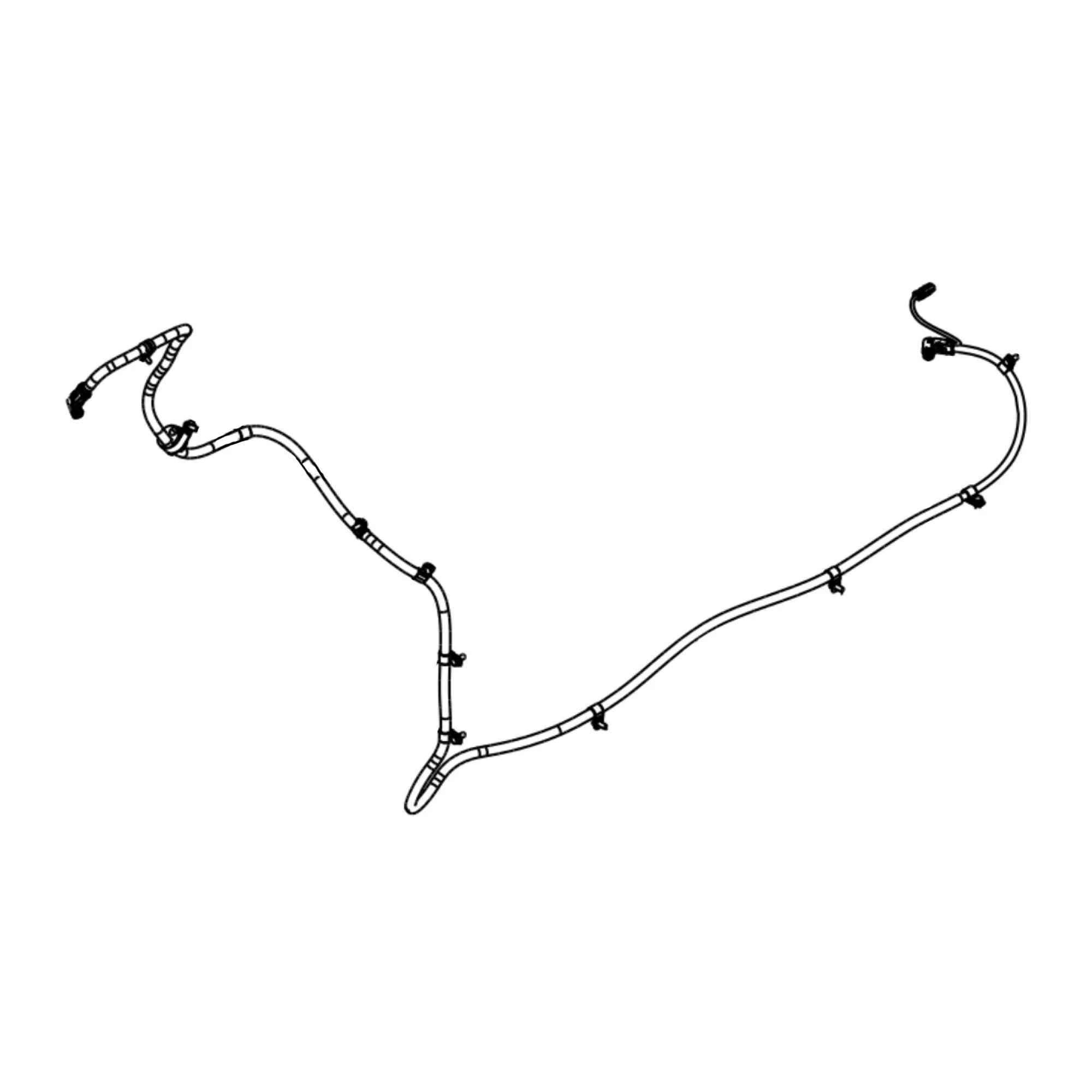 John Deere Diesel Exhaust Fluid Pressure Line - AT468715