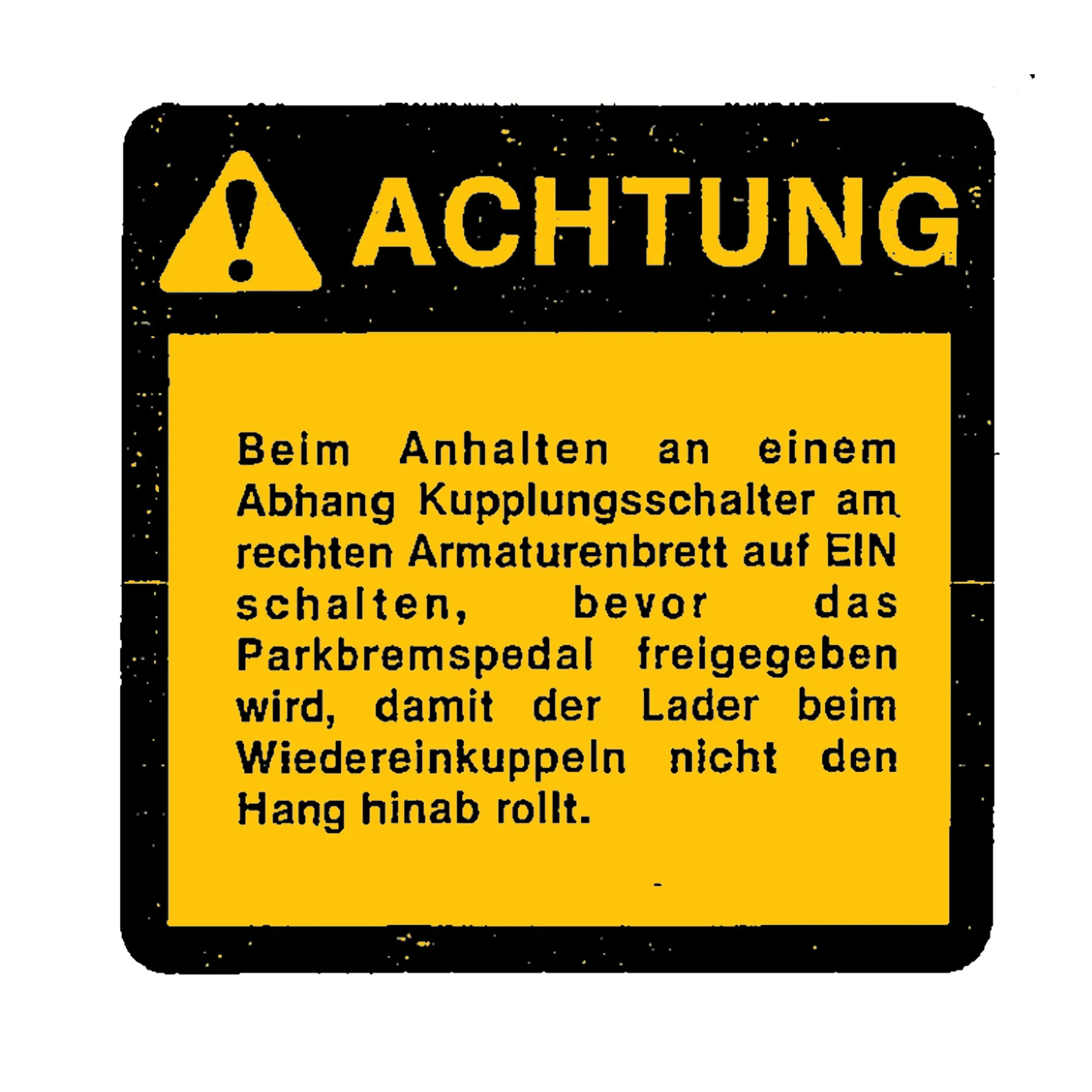 Safety Sign