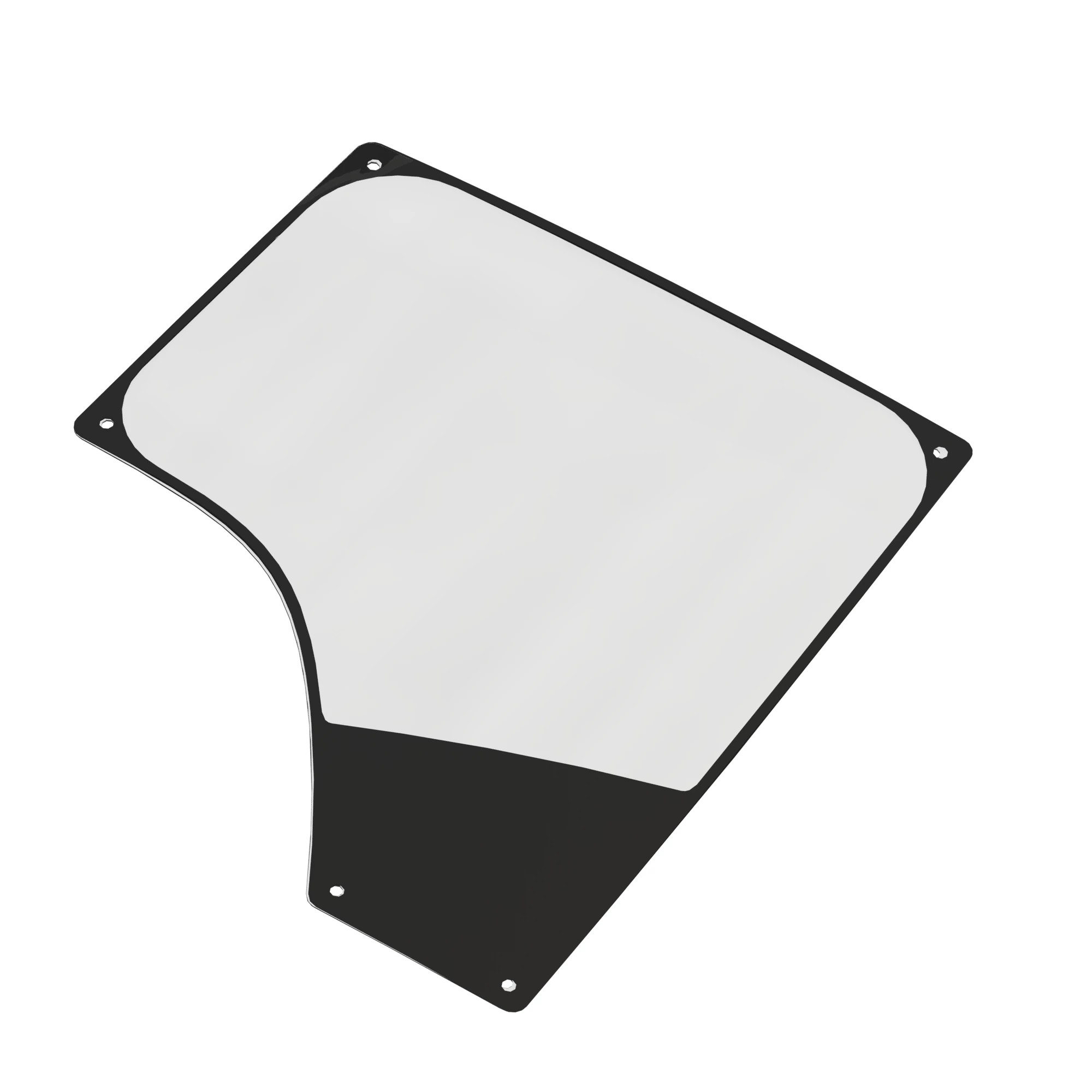 John Deere Right Side Window with Heat Shield - TA10566