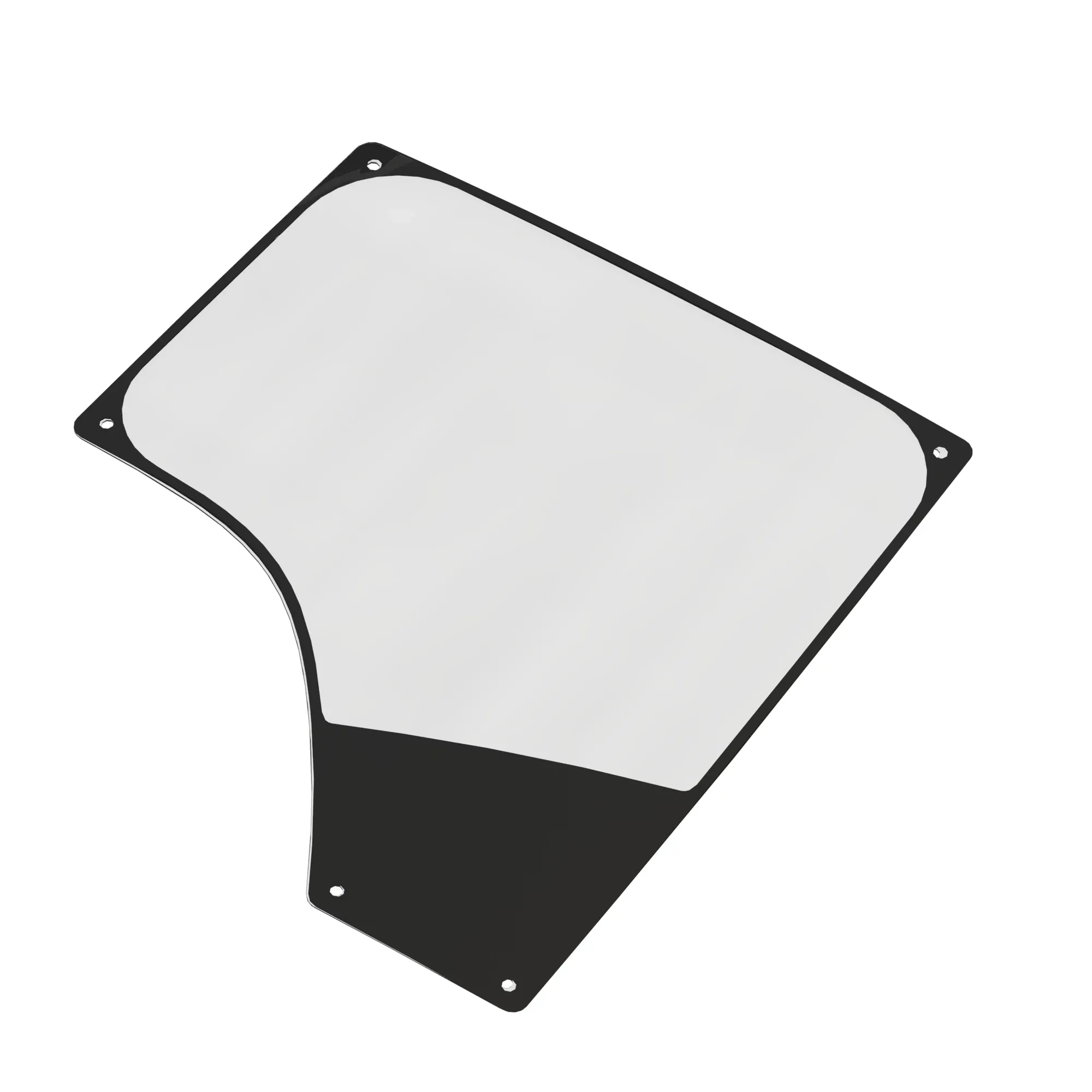 John Deere Right Side Window with Heat Shield - TA10566