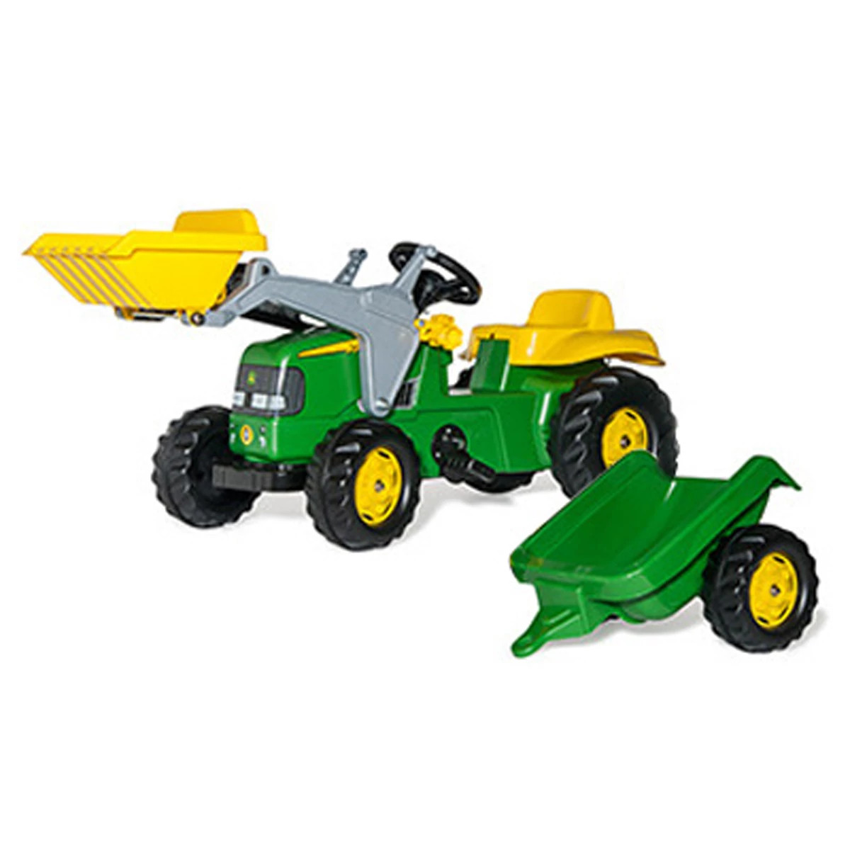 "John Deere Kid Pedal Tractor With Loader"