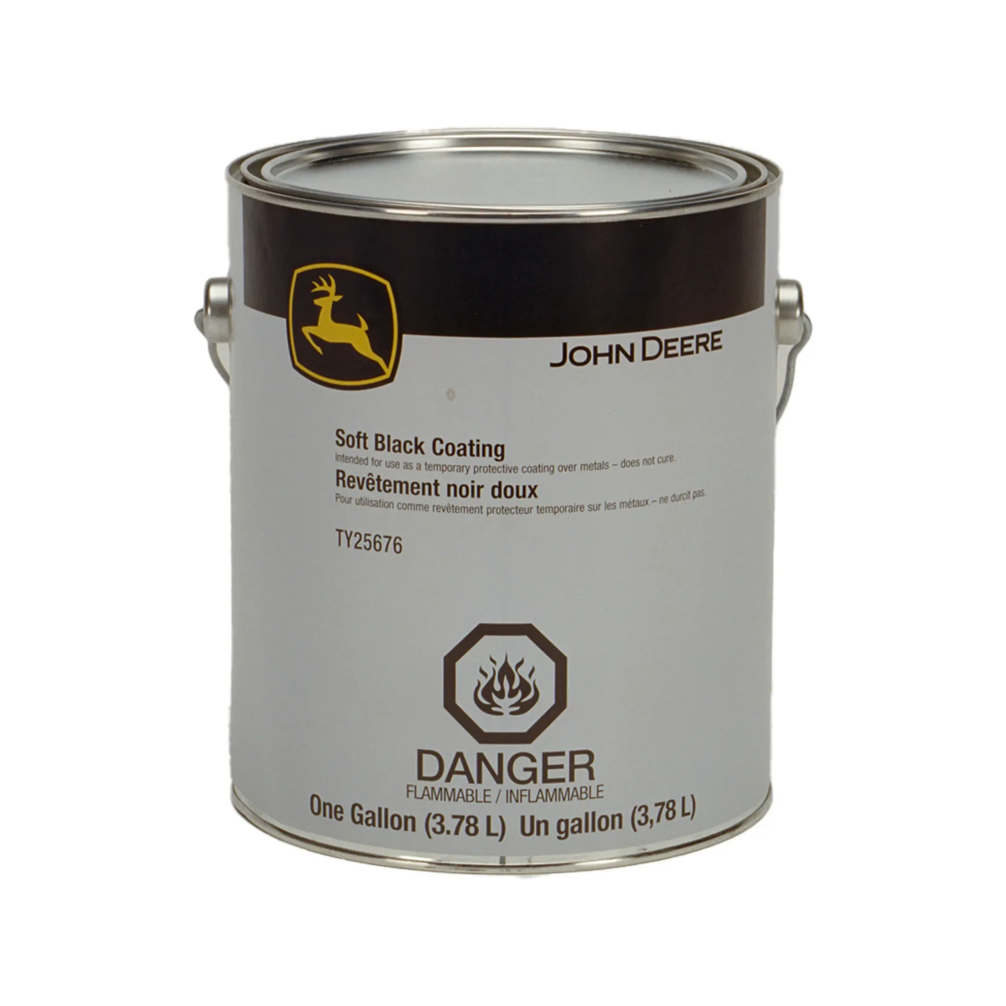 John Deere Soft Black Paint, 3.78 Liter (1 Gallon) - TY25676