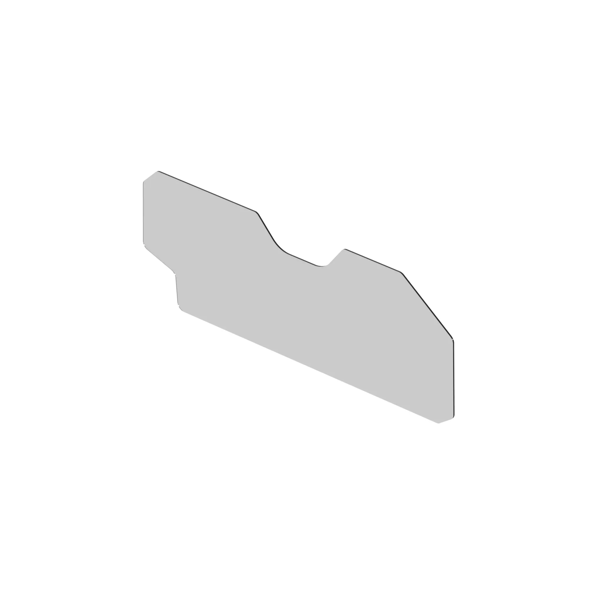 WINDOWPANE, DOOR GLASS - LH