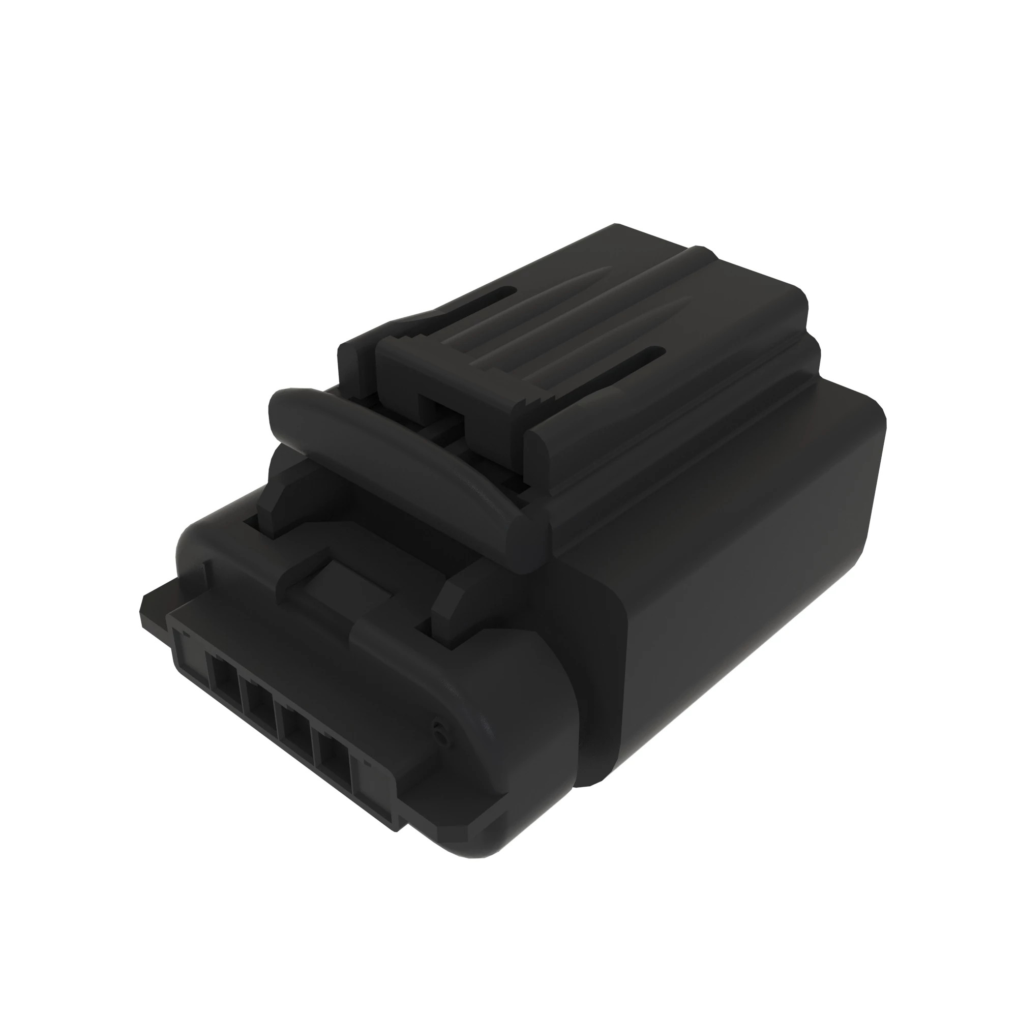 CONN TYCO GET 6W FS BLK PLSTC