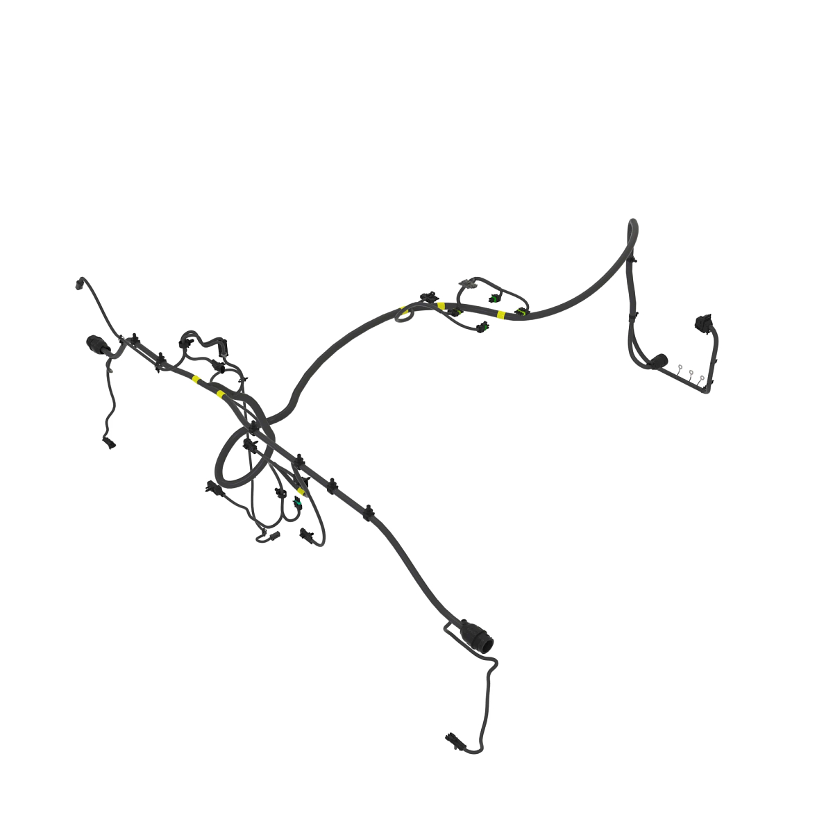 John Deere Center Frame Wiring Harness - AKK46453