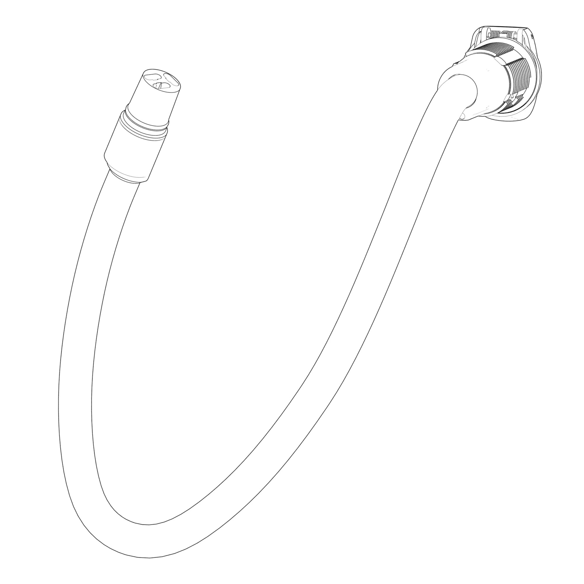 INLET CABLE, COOLANT HEATER  TUP27