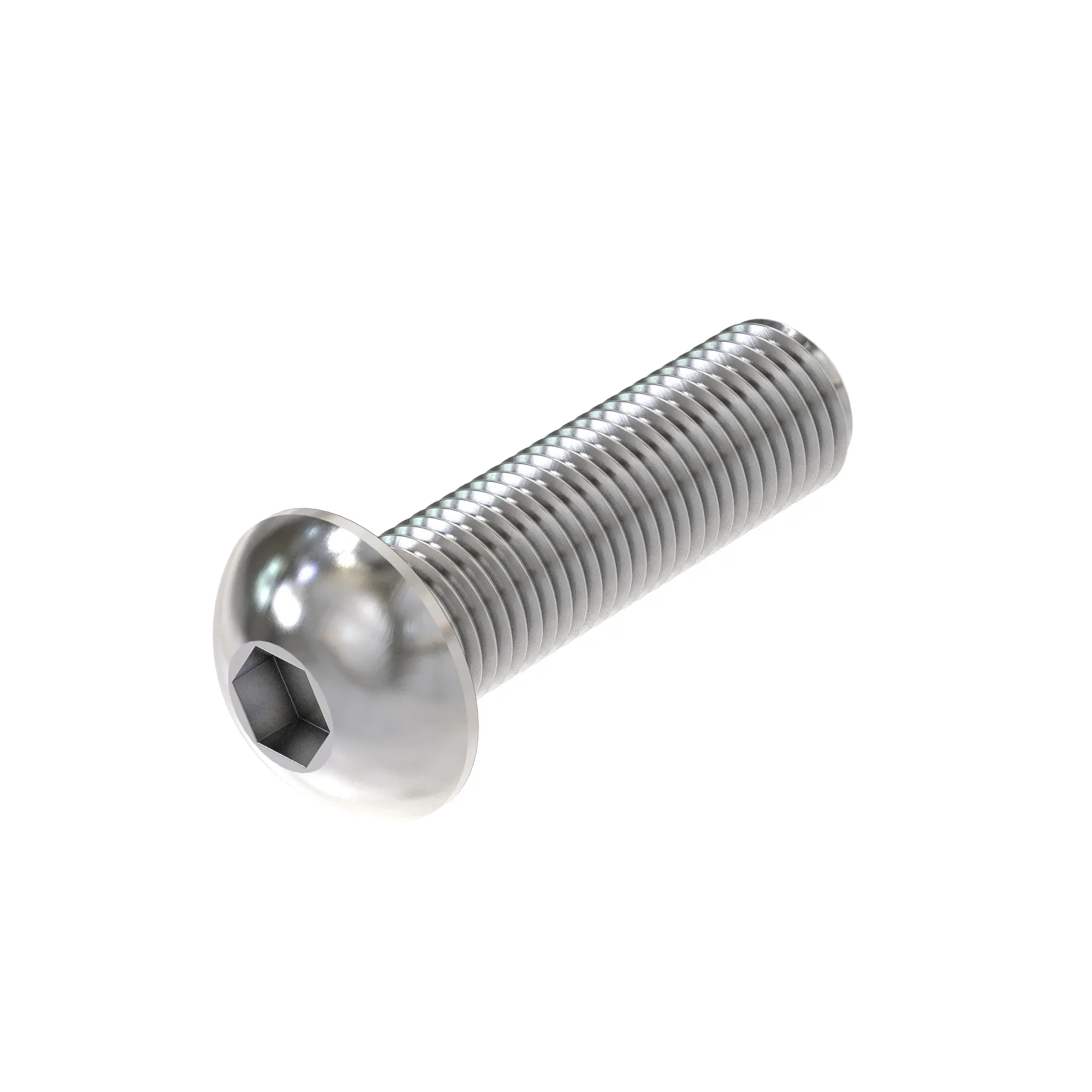 SCREW, HEX SKT BUTTON HD, METRIC