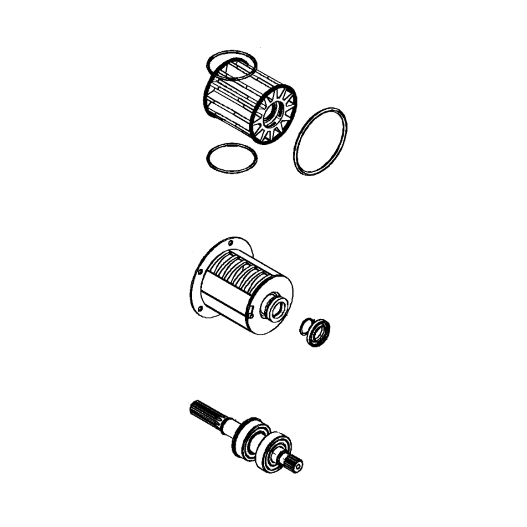 John Deere Engine Overhaul Kit - RE530691