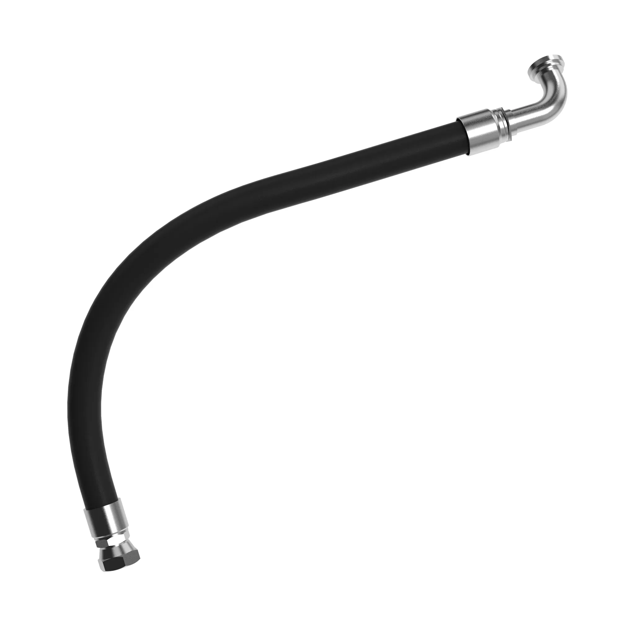 John Deere Ground Drive Pump Suction Hydraulic Hose - AXE42411