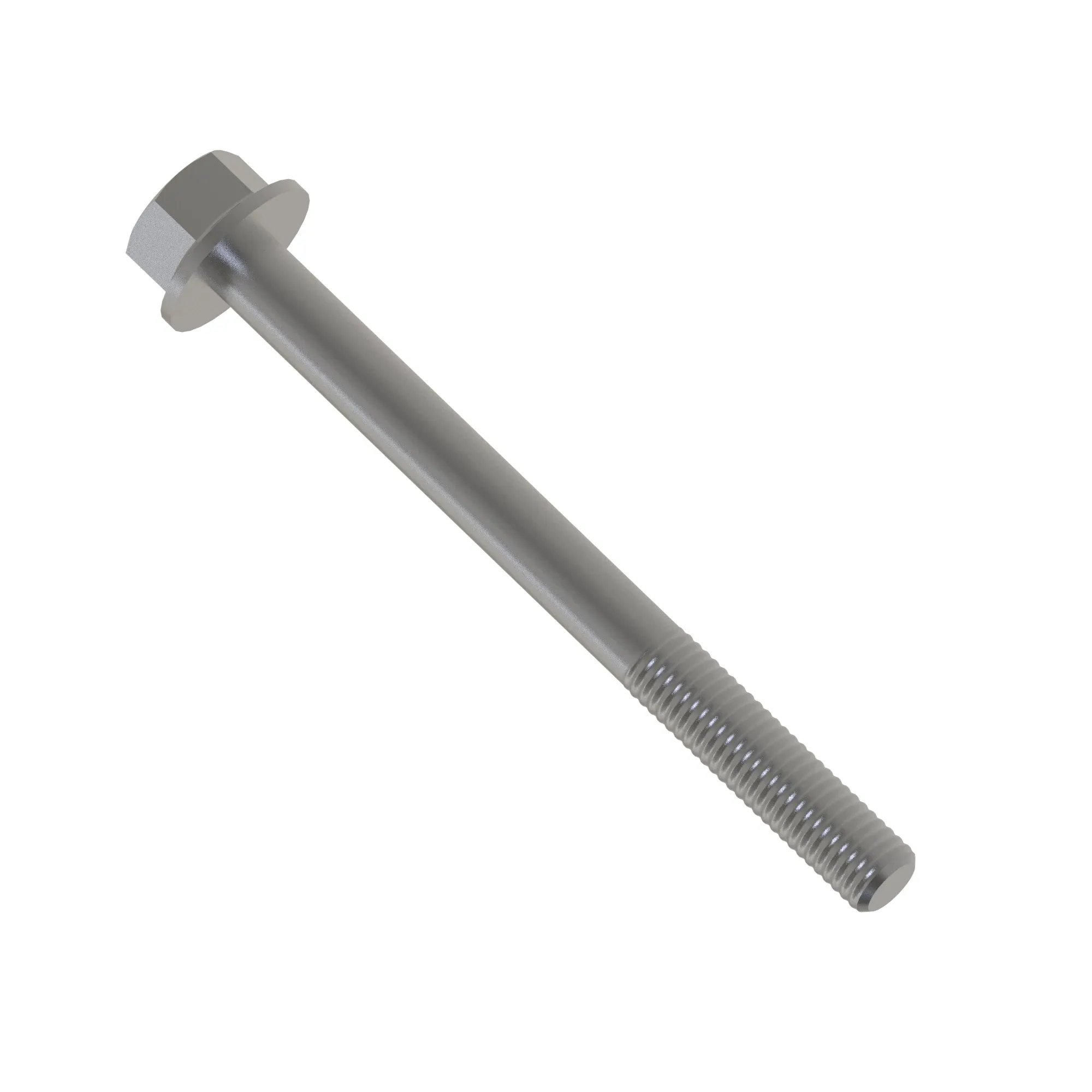 John Deere Hexagonal Head Flanged Screw, M6 X 70 - HXE170593
