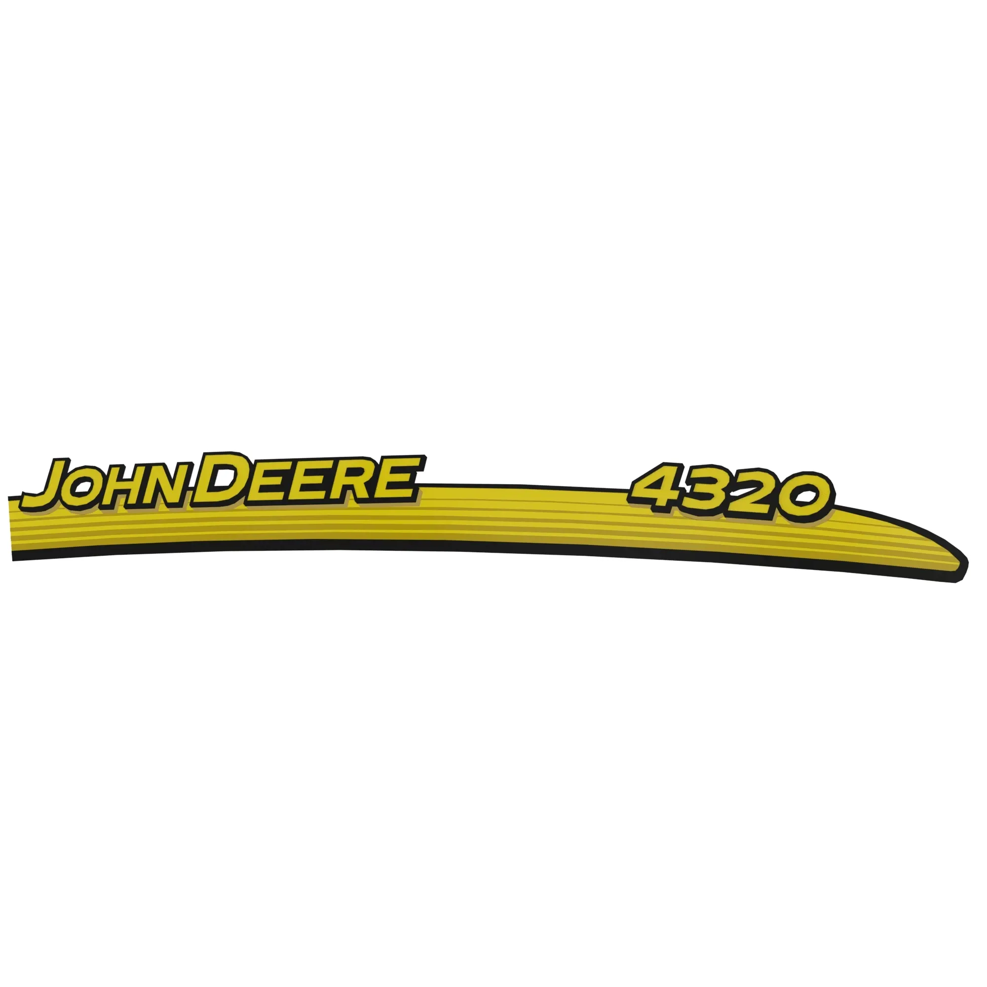 LABEL, HOOD STRIPE, RH, 4320