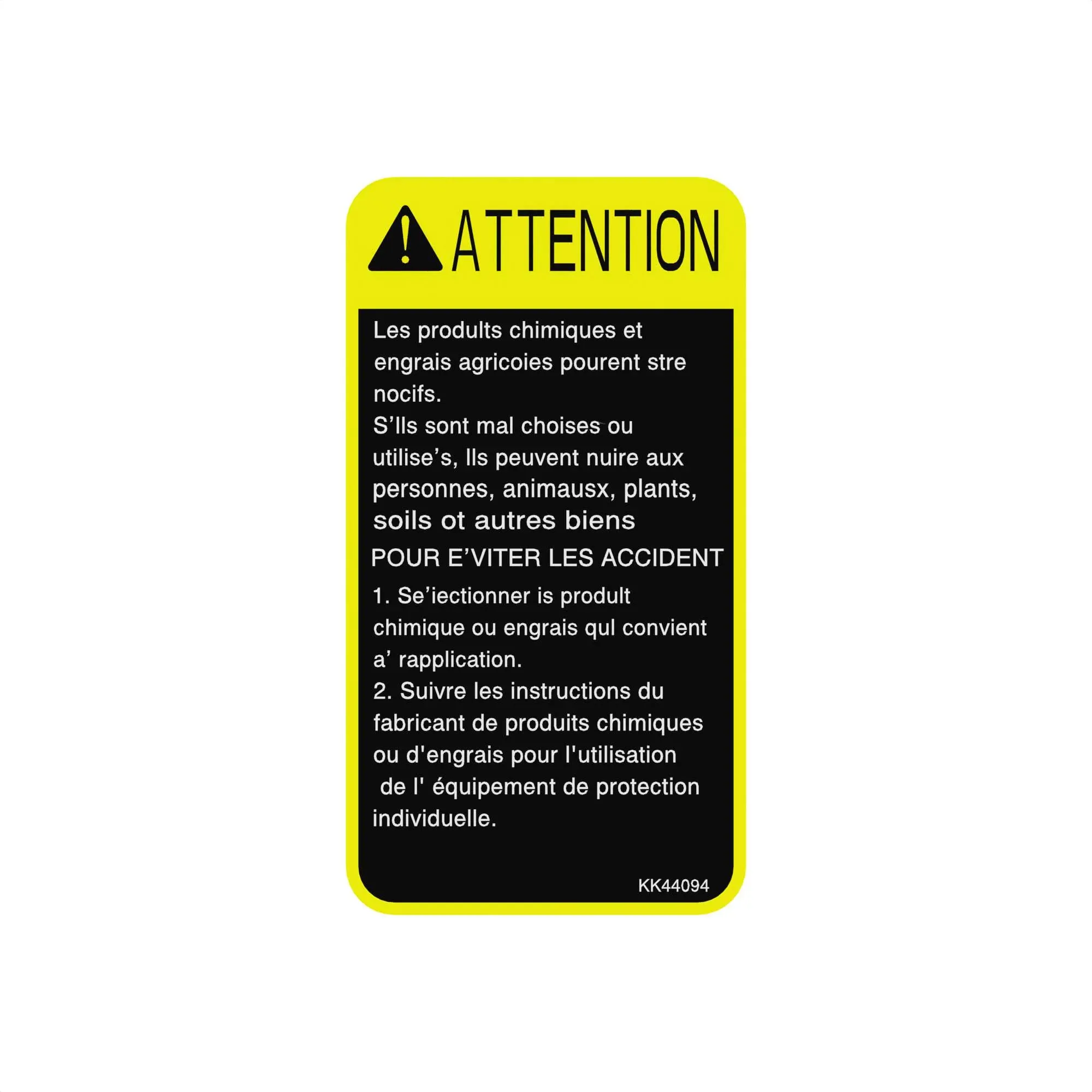 Safety Sign