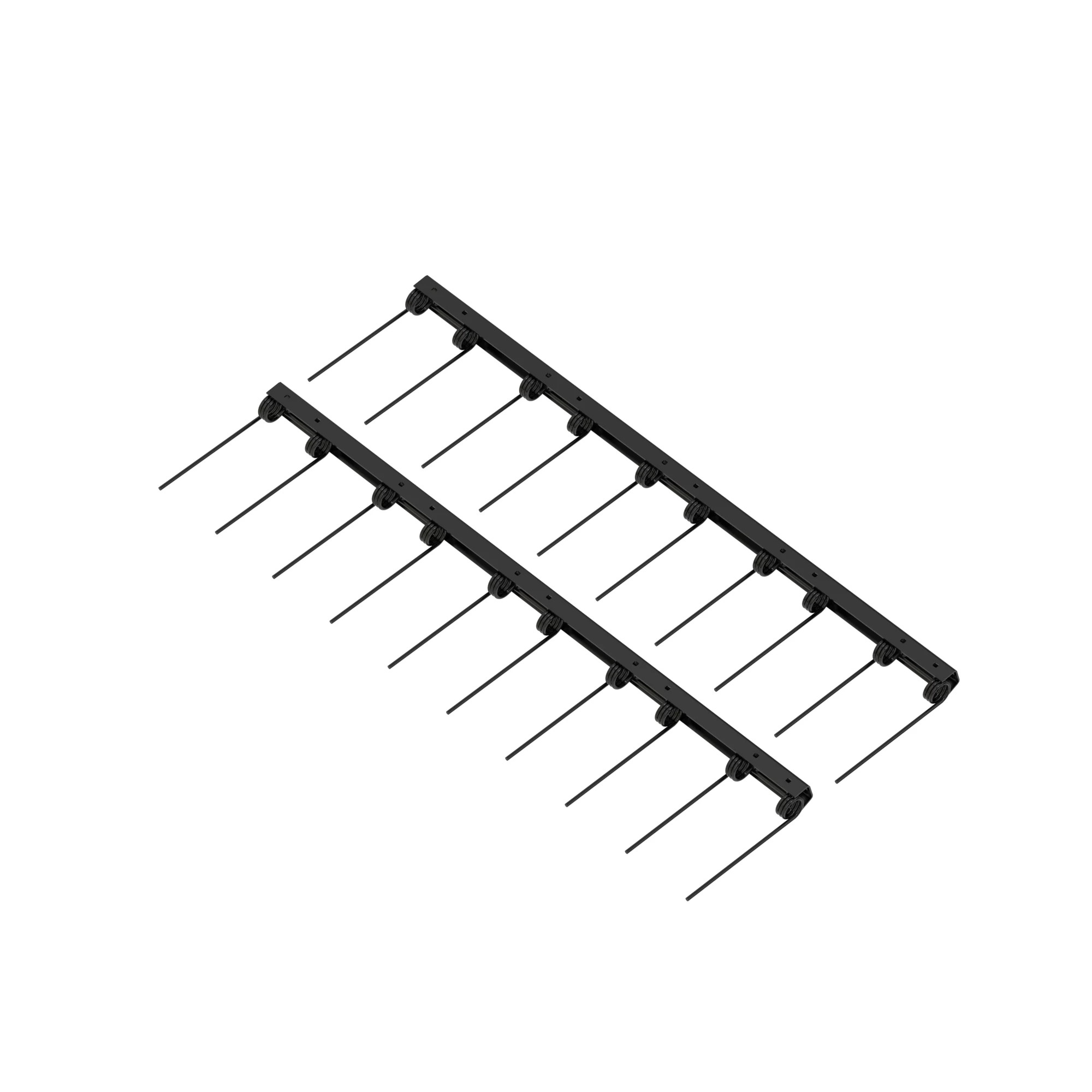 John Deere 3 Bar Coil Tine Rolling Basket Harrow - BN401873