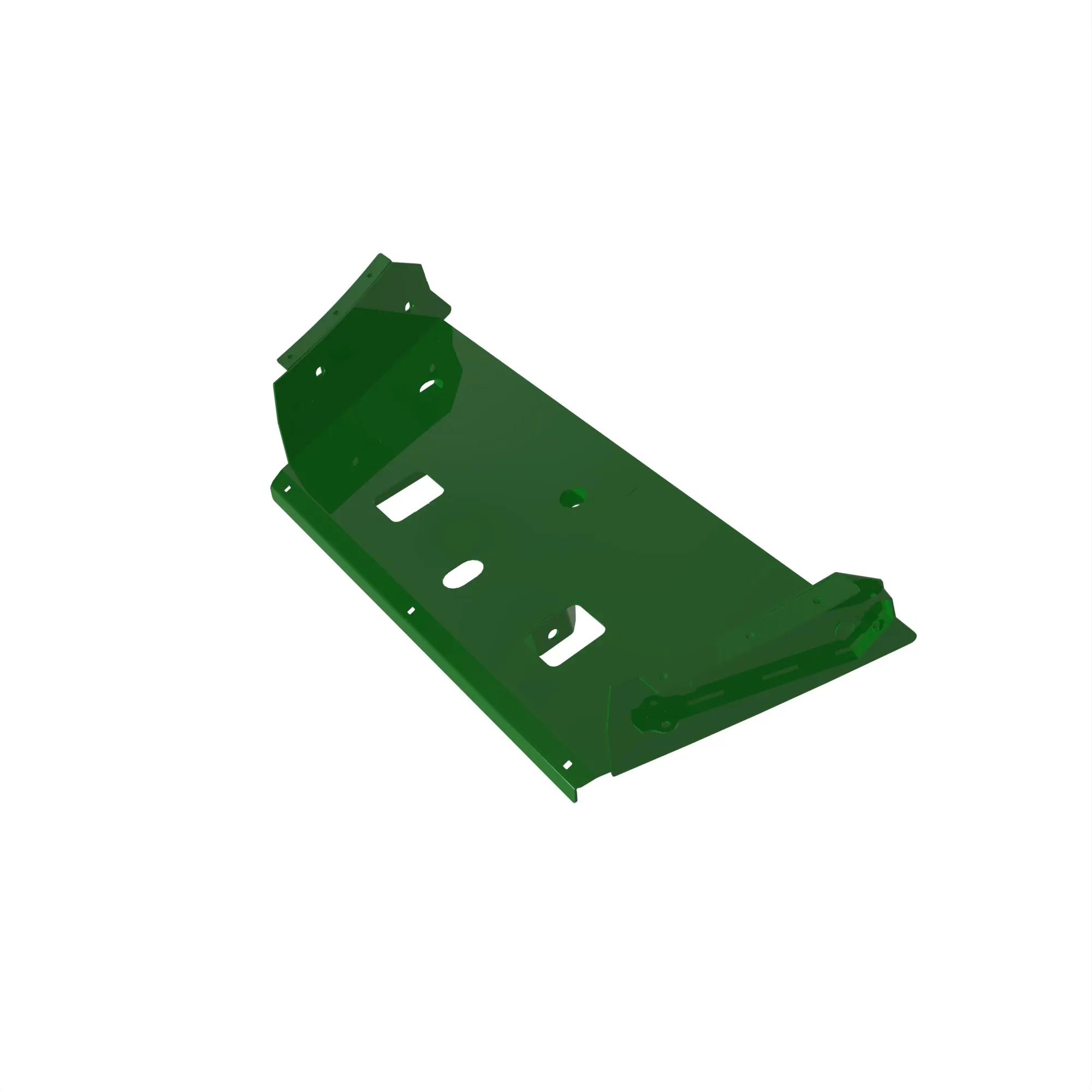 CHUTE, REAR PART OF FOLDABLE FRONT